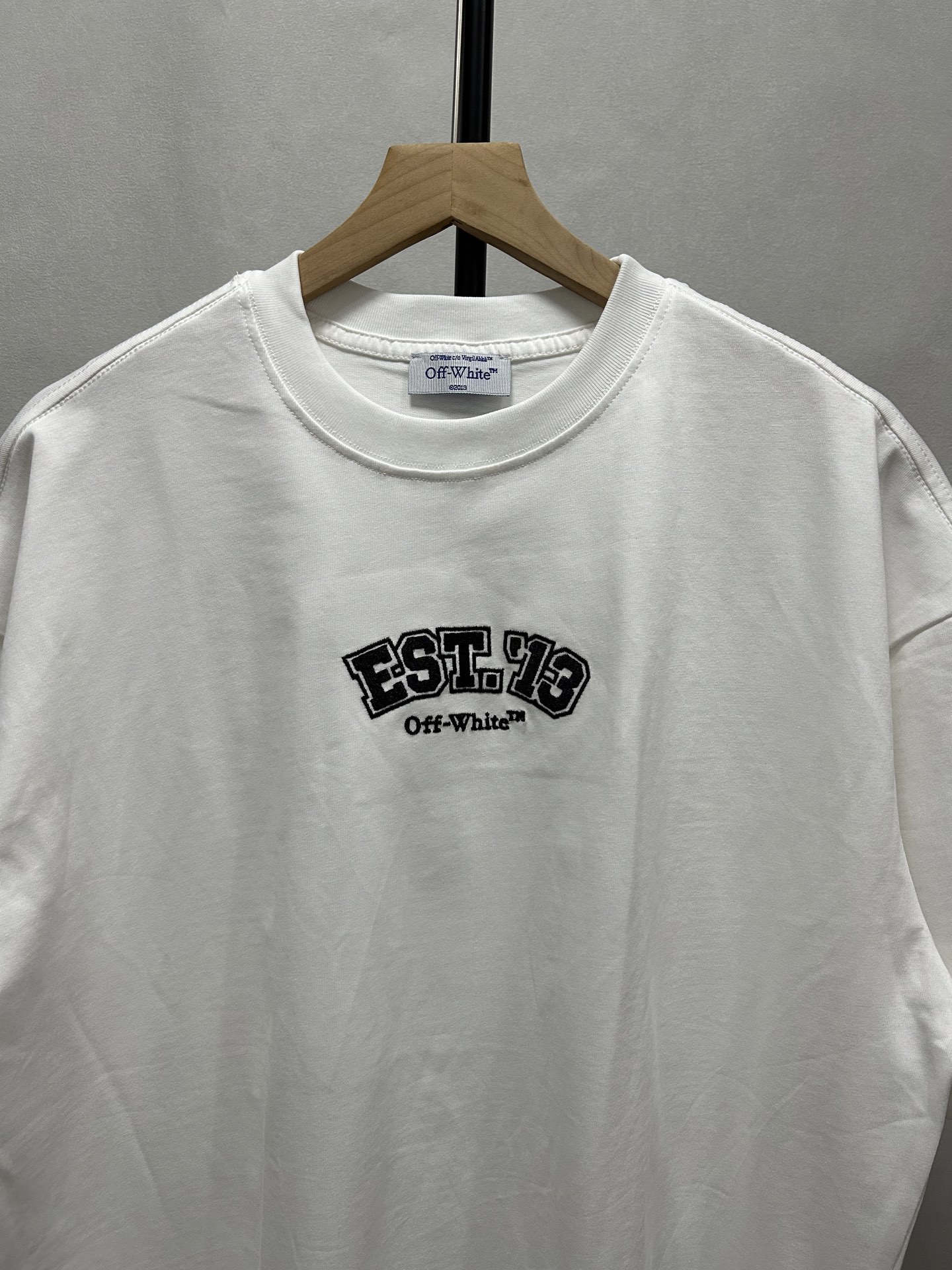 오프화이트 OW 24 ss 10 주년 기념 로고 반팔 티셔츠 86994 이미지 7