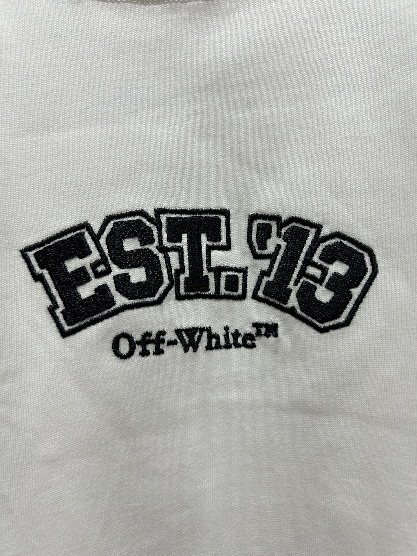 오프화이트 OW 24 ss 10 주년 기념 로고 반팔 티셔츠 86994 이미지 8