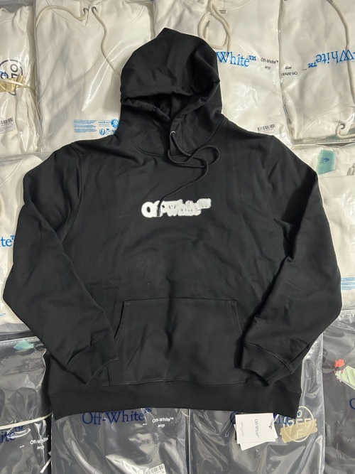 Off-White Overlap Arrow Hoodie - Premium Cotton, Oversize Fit 1 Off-White Overlap Arrow Hoodie - Premium Cotton, Oversize Fit