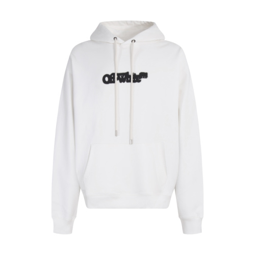 Off-White Men's Overlap Arrow Hoodie Cotton Blend Sweatshirt 1 Off-White Men's Overlap Arrow Hoodie Cotton Blend Sweatshirt