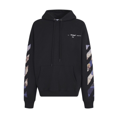 Off-White OW19SS Impressionism Arrows Hoodie Sweatshirt - Premium Cotton 1 Off-White OW19SS Impressionism Arrows Hoodie Sweatshirt - Premium Cotton
