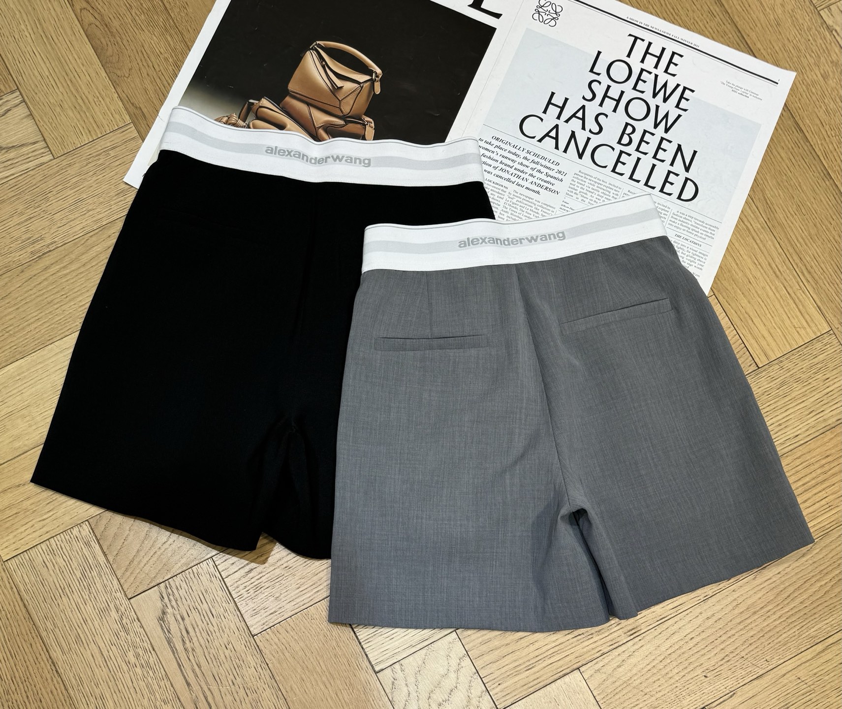 Alexander Wang High Waist Wool Blend Shorts - Chic & Comfortable 3 i1746518863010 1580 0 1