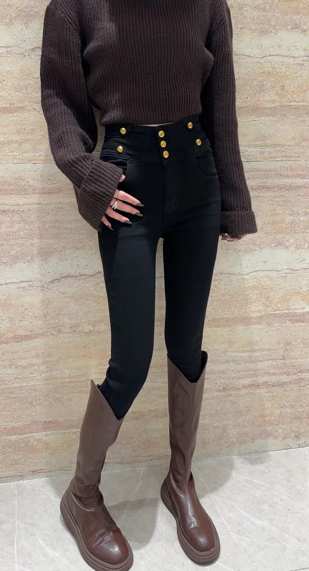 p518 high-end quality women’s suit packed with balman high-powered jeans 60-30 - 图片 4