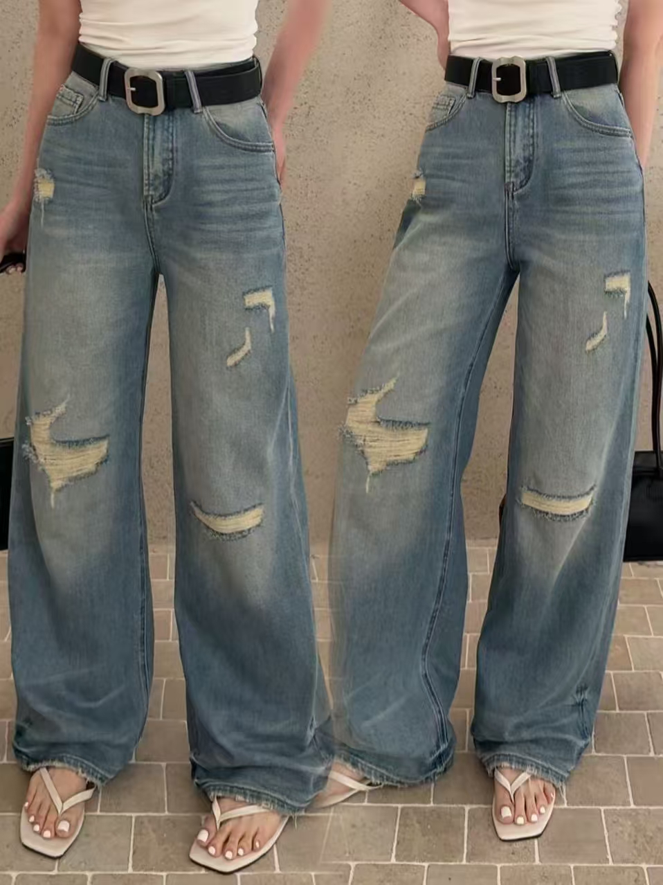 P518 HIGH QUALITY WOMEN ‘ S CLOTHES PACKED WITH VAN SZCHUEN SINGLE JEANS 106-30 - 图片 2