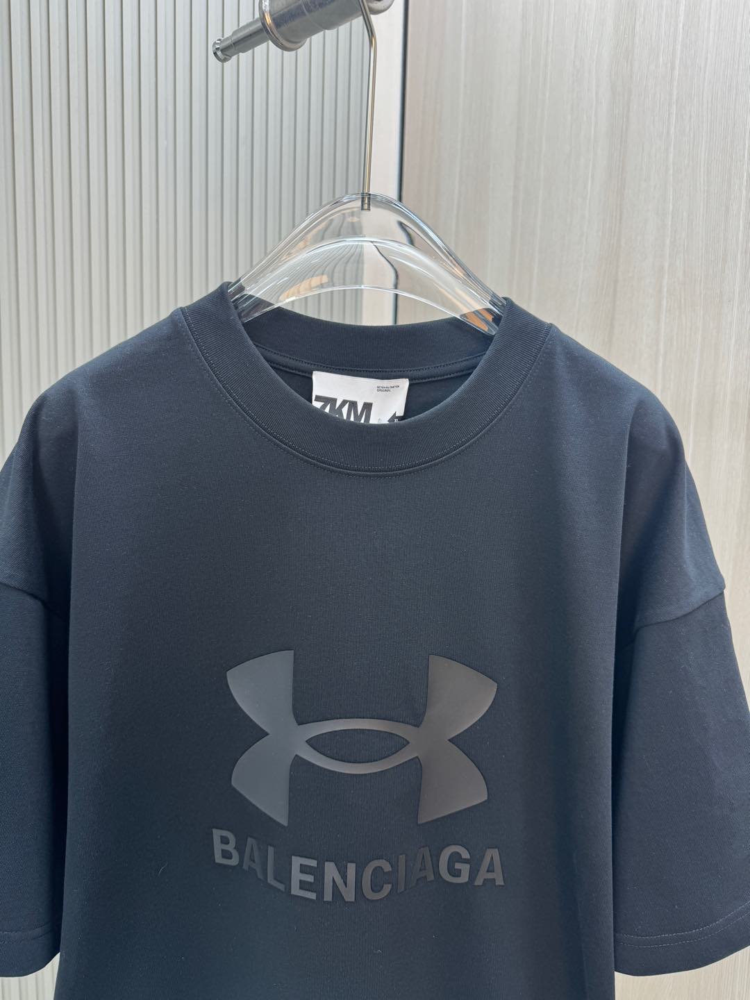 Balenciaga x Under Armour Black Logo T-Shirt - Relaxed Fit 5 i1737197416377 4492 0 3