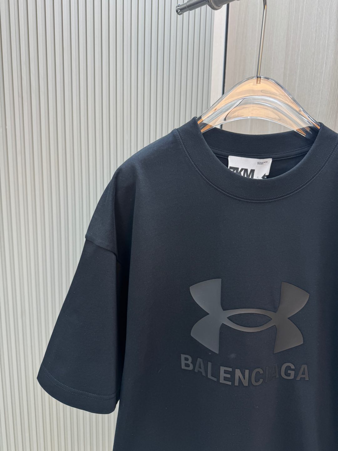 Balenciaga x Under Armour Black Logo T-Shirt - Relaxed Fit 3 i1737197416548 6902 0 1