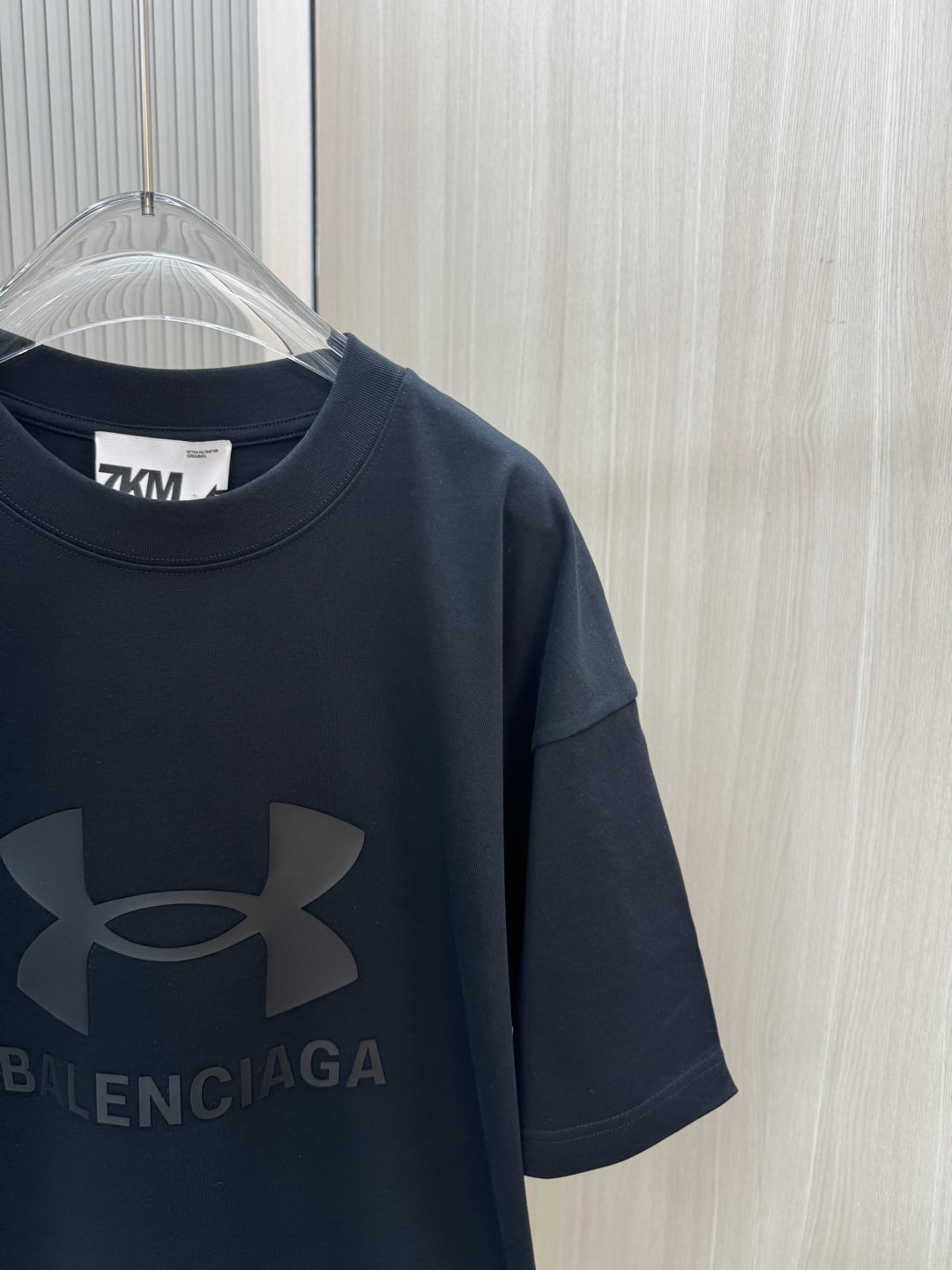 Balenciaga x Under Armour Black Logo T-Shirt - Relaxed Fit 4 i1737197417060 7156 0 2
