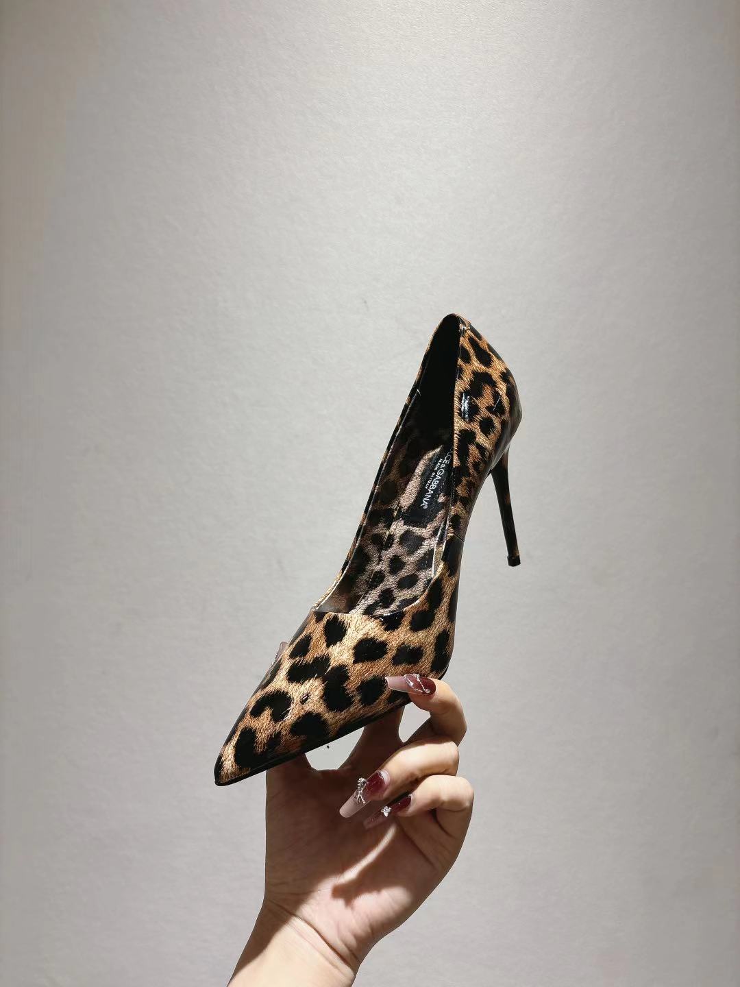 p672 prototype leopard paint, leather-skinned, sheep-skin shoes, 35-42 yards - 图片 4
