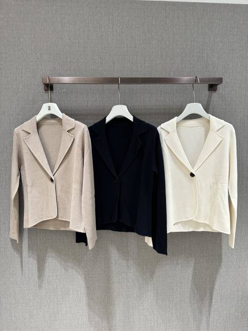 ZILIMARK Women's Linen Blend Knit Cardigan Blazer with Beaded Detail 1 ZILIMARK Women's Linen Blend Knit Cardigan Blazer with Beaded Detail