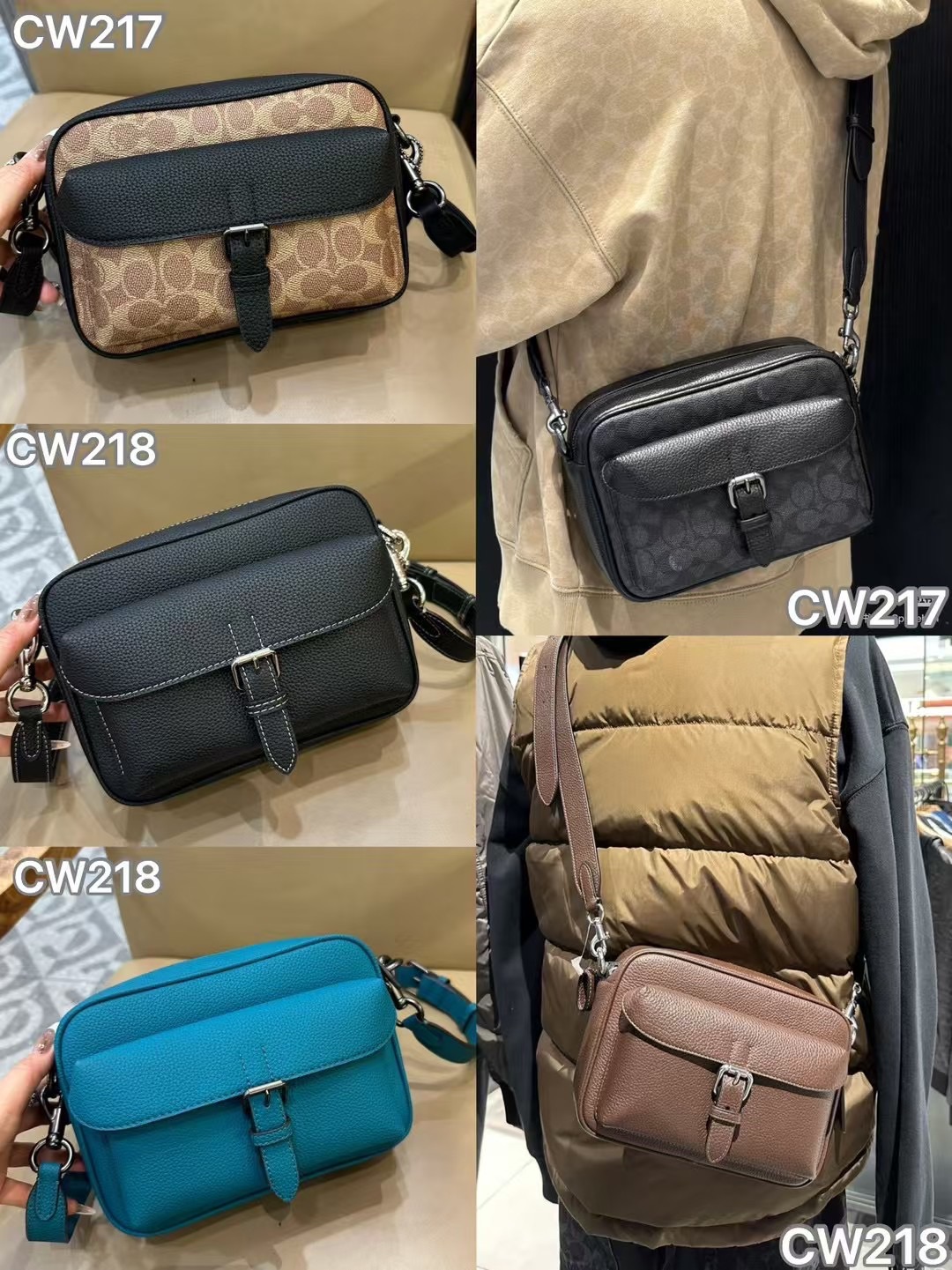 Coach CW217 CW218 五色 ～