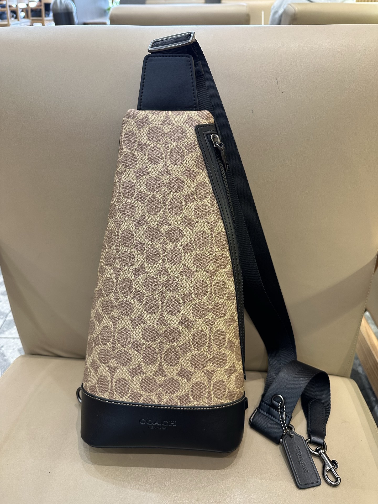 Coach COACH蔻驰 CY801 CY803 CY804 Dominic男士多米尼克腰包胸包单肩包