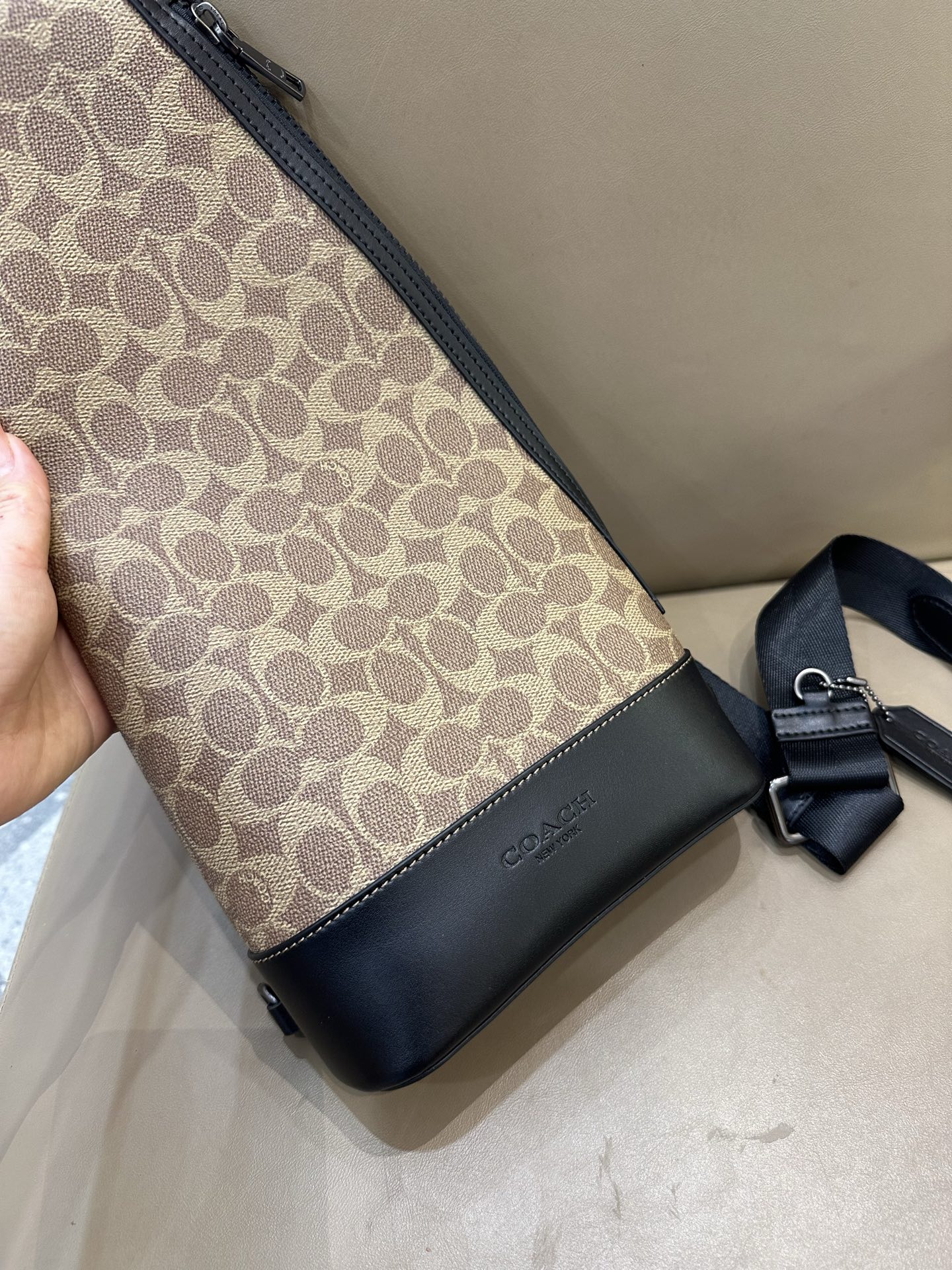 Coach COACH蔻驰 CY801 CY803 CY804 Dominic男士多米尼克腰包胸包单肩包
