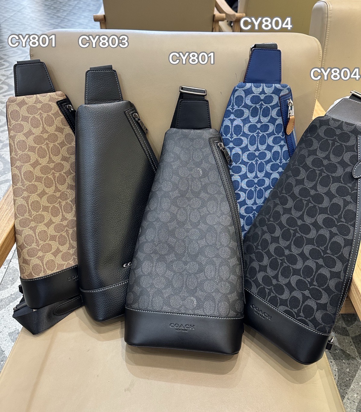 Coach 新款CY801 CY803 CY804 五色 ～