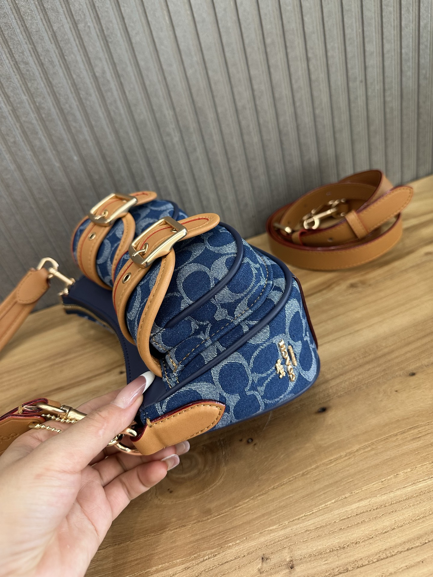 Coach 新款COACH/蔻驰中古腋下法棍包麻将包 CY658 CY700 CAK44 CQ184