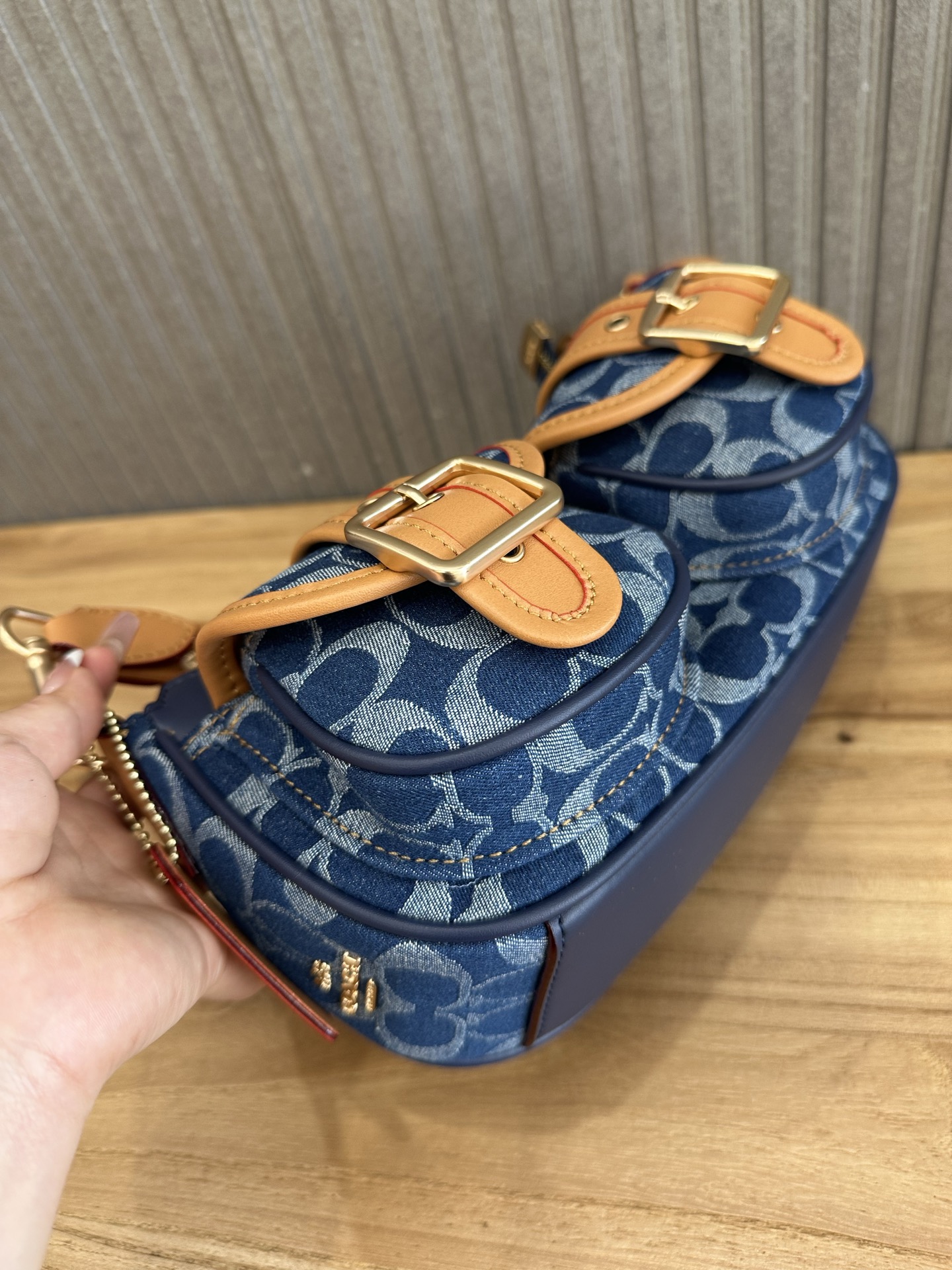 Coach 新款COACH/蔻驰中古腋下法棍包麻将包 CY658 CY700 CAK44 CQ184
