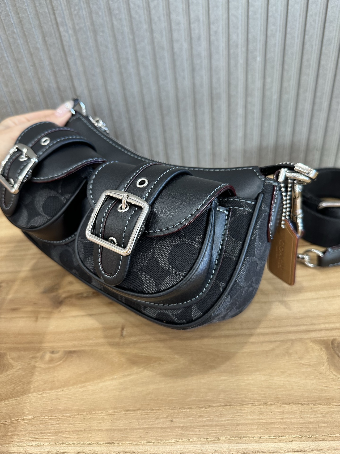 Coach 新款COACH/蔻驰中古腋下法棍包麻将包 CY658 CY700 CAK44 CQ184