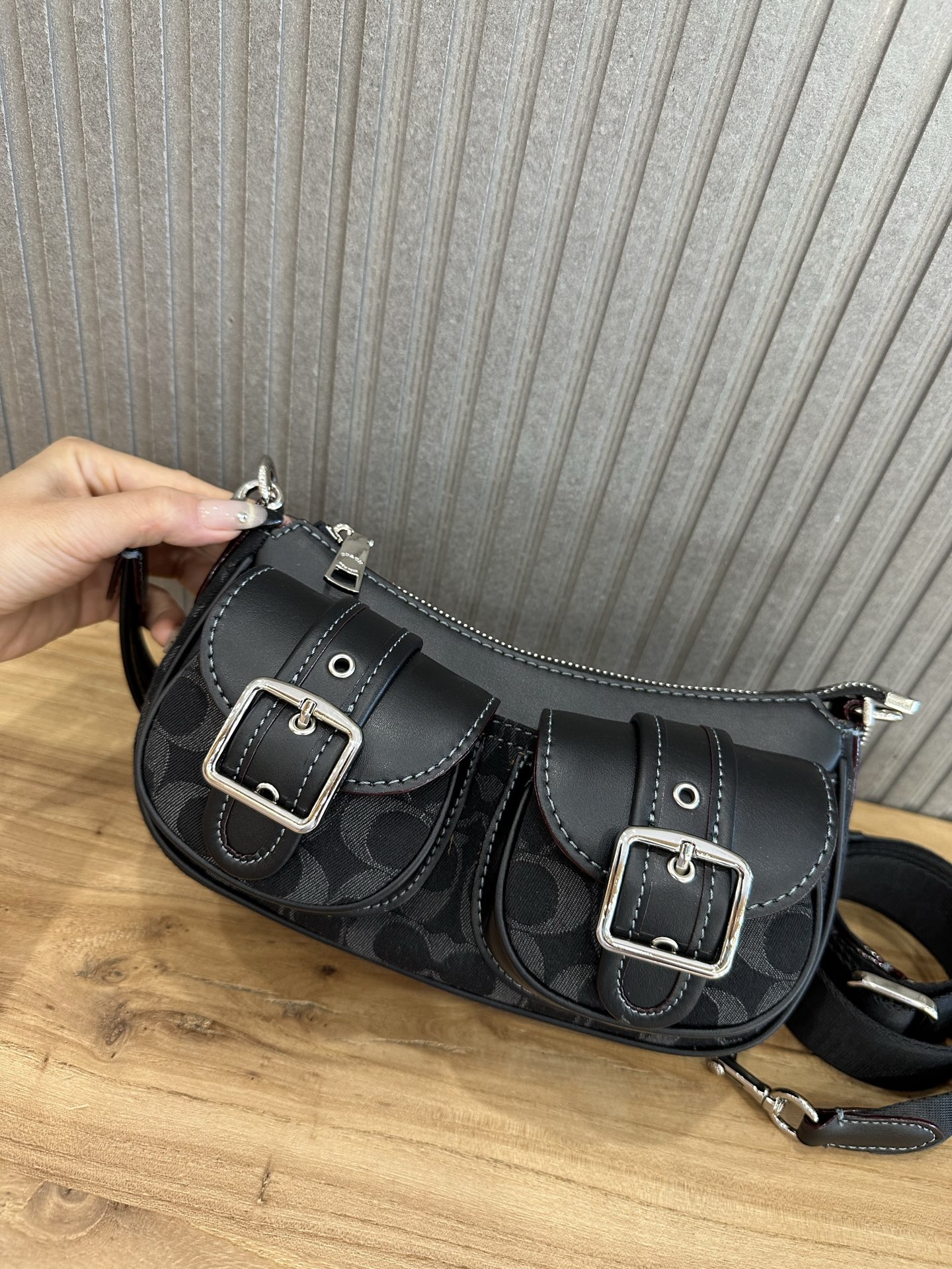 Coach 新款COACH/蔻驰中古腋下法棍包麻将包 CY658 CY700 CAK44 CQ184