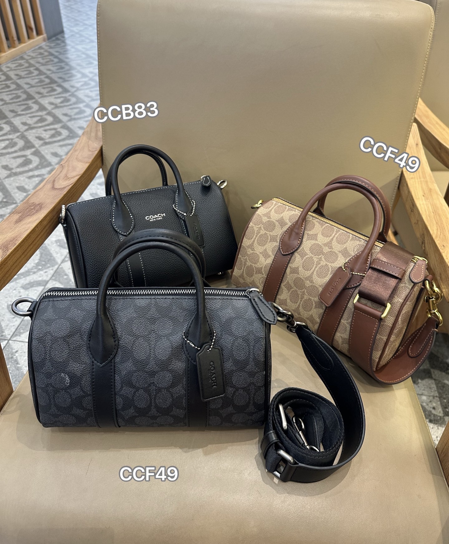 Coach CCF49 CCB83 三色
