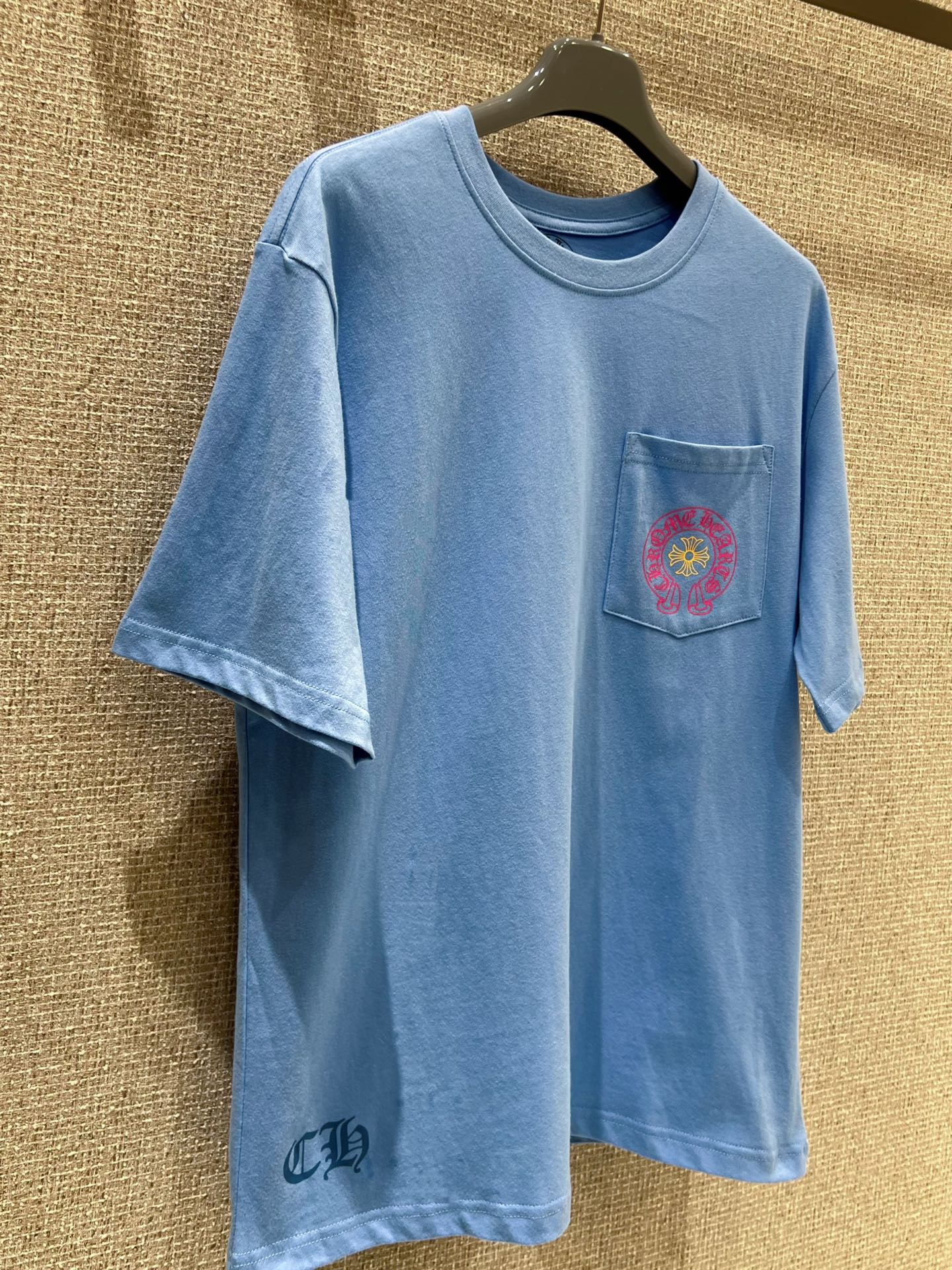 Chrome Hearts Miami Horseshoe Print Short Sleeve T-Shirt - High Quality 5 i1749779162349 1328 0 3