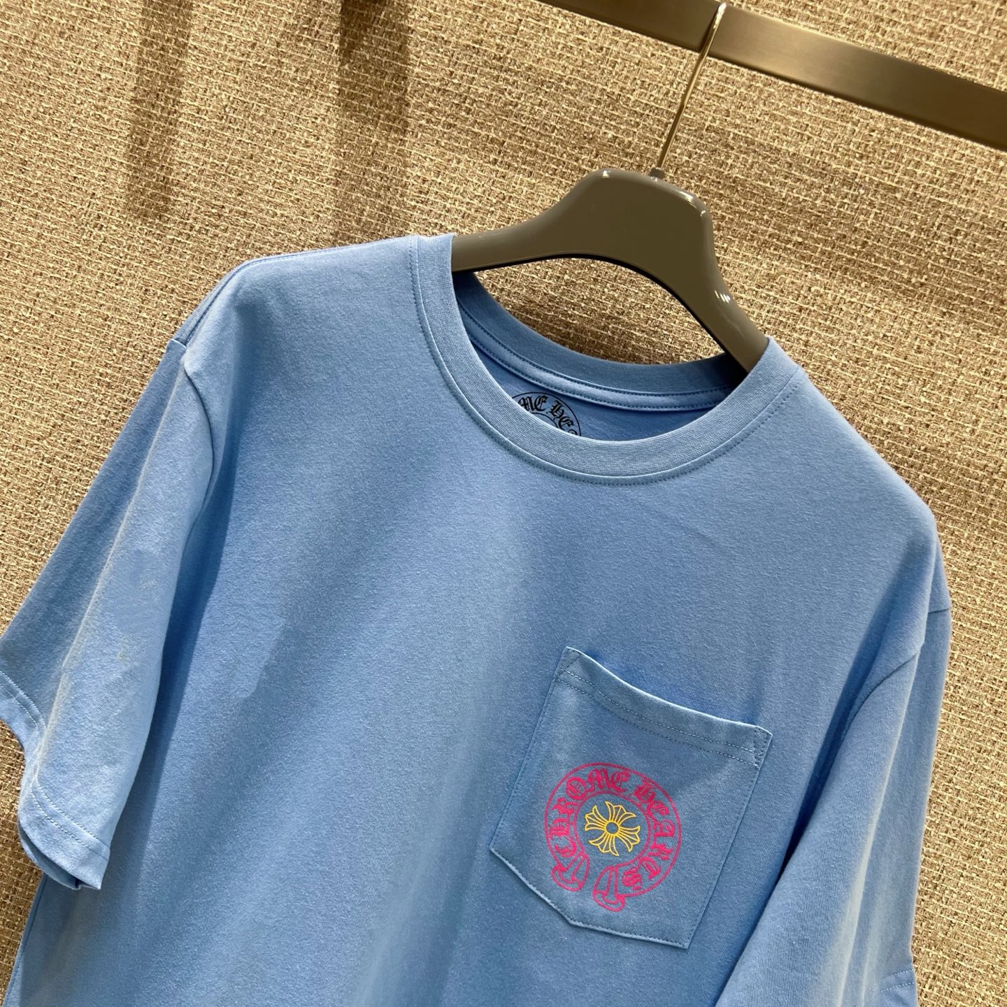 Chrome Hearts Miami Horseshoe Print Short Sleeve T-Shirt - High Quality 4 i1749779162349 3921 0 2