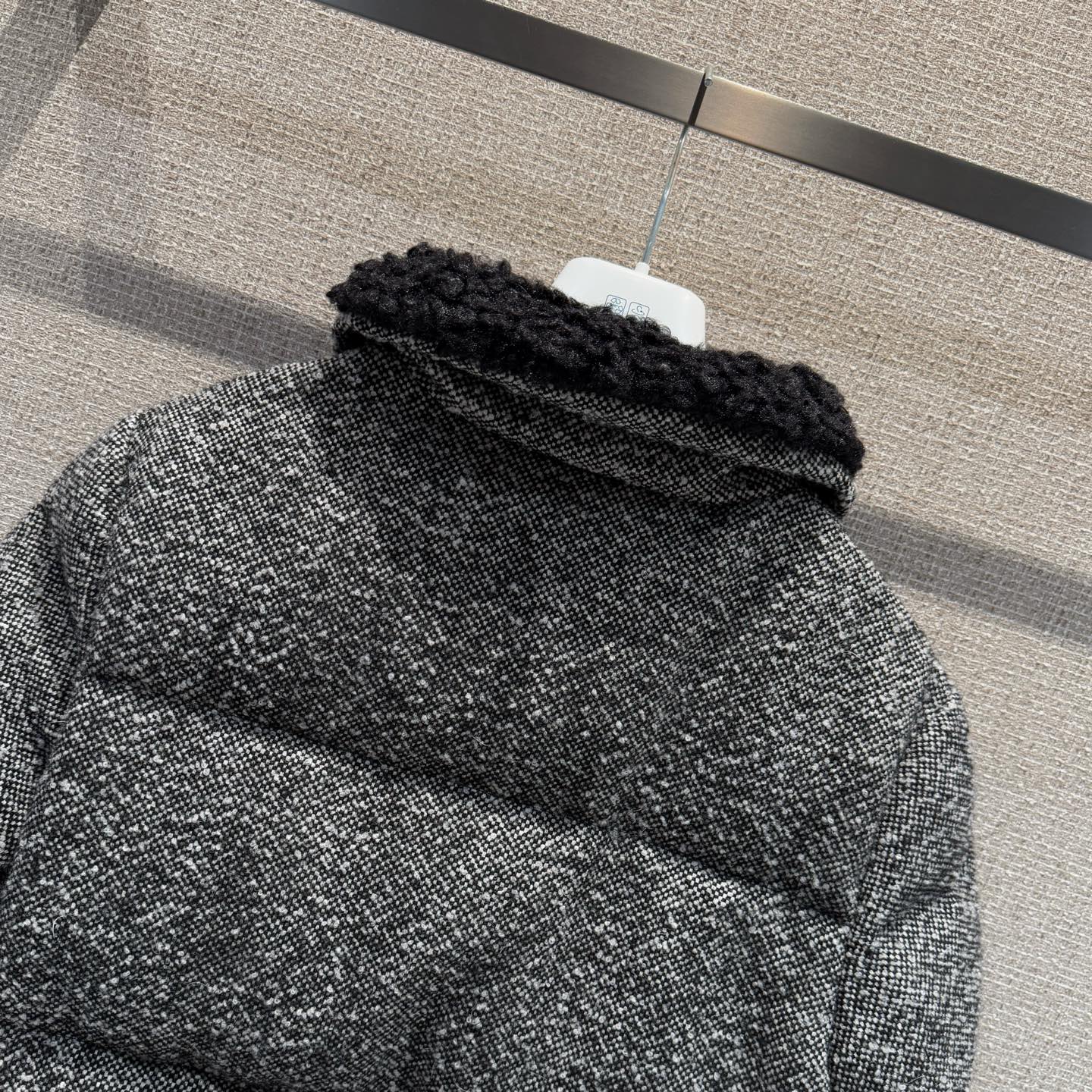 Moncler Brezesse Wool Blend Down Puffer Jacket - Black Label, Slim Fit 8 i1759282339186 7887 0 6
