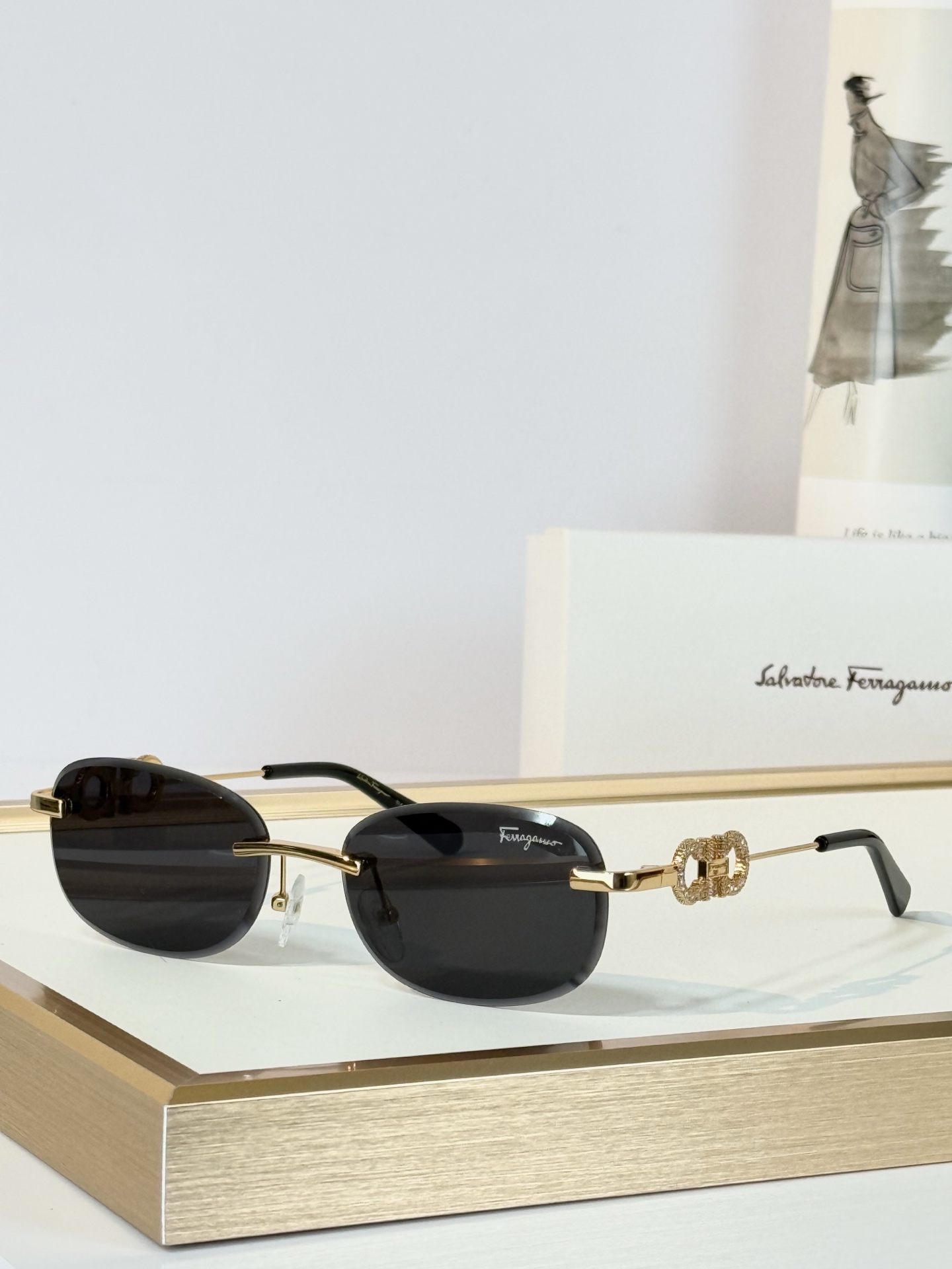 Salvatore ferragam*  MODEL：SF1679L SIZE：58口17-145 