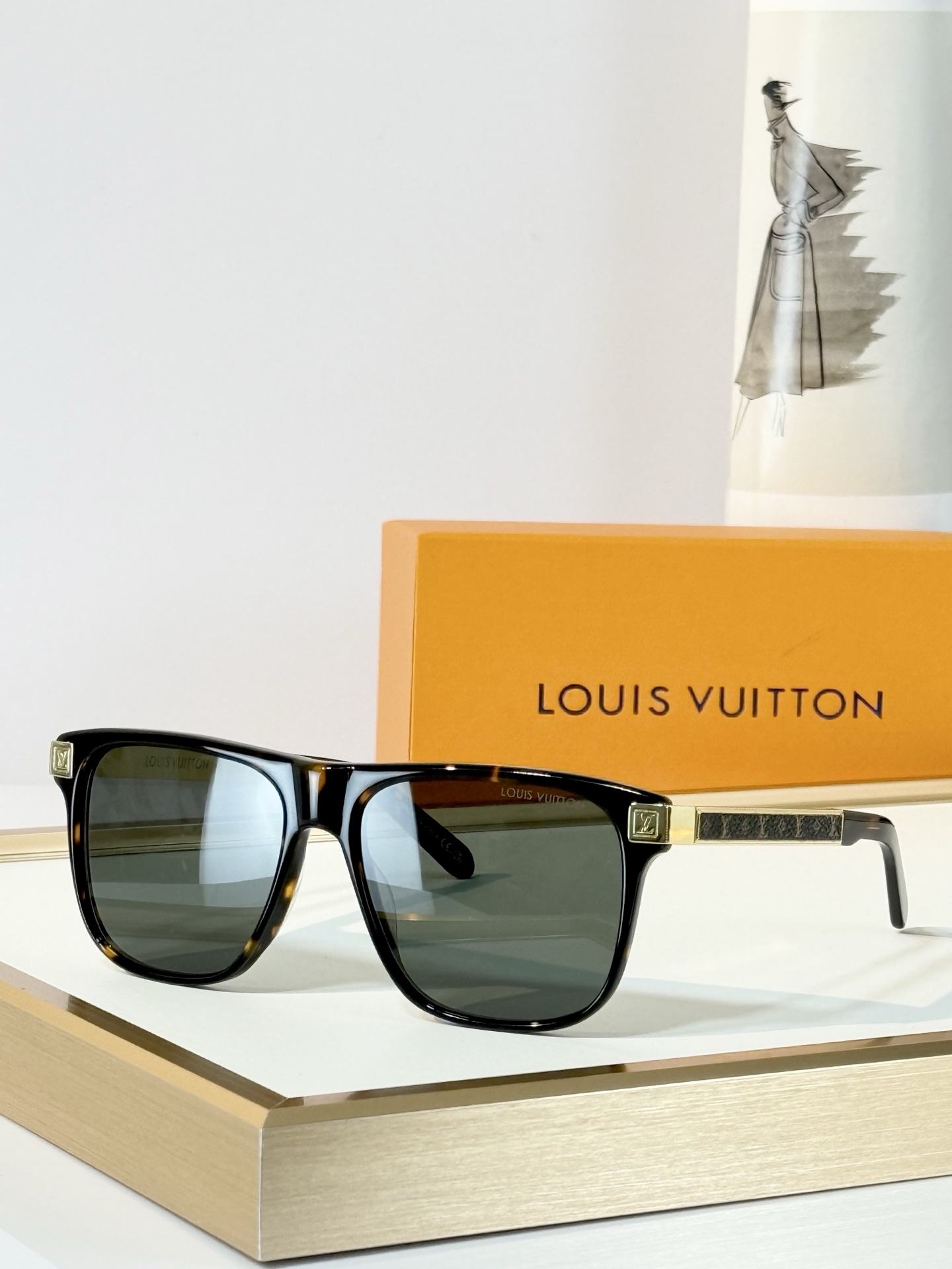 LOUIS VUITTO* MODEL：Z3300U SIZE：57口17-145  