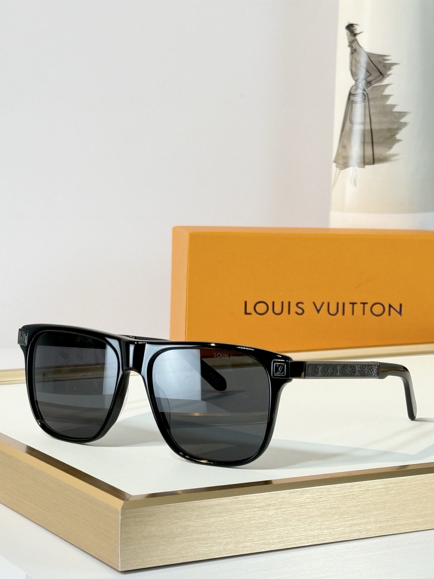 LOUIS VUITTO* MODEL：Z3300U SIZE：57口17-145  