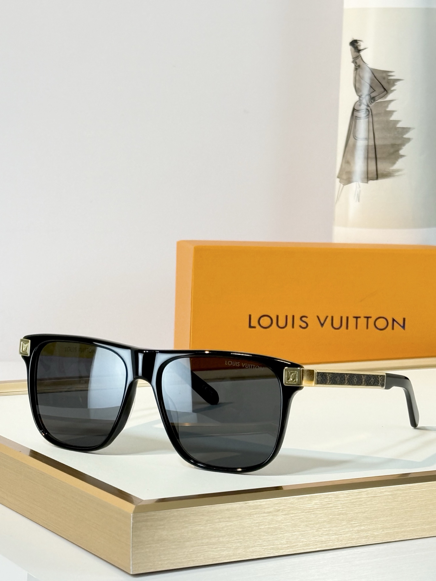 LOUIS VUITTO* MODEL：Z3300U SIZE：57口17-145  