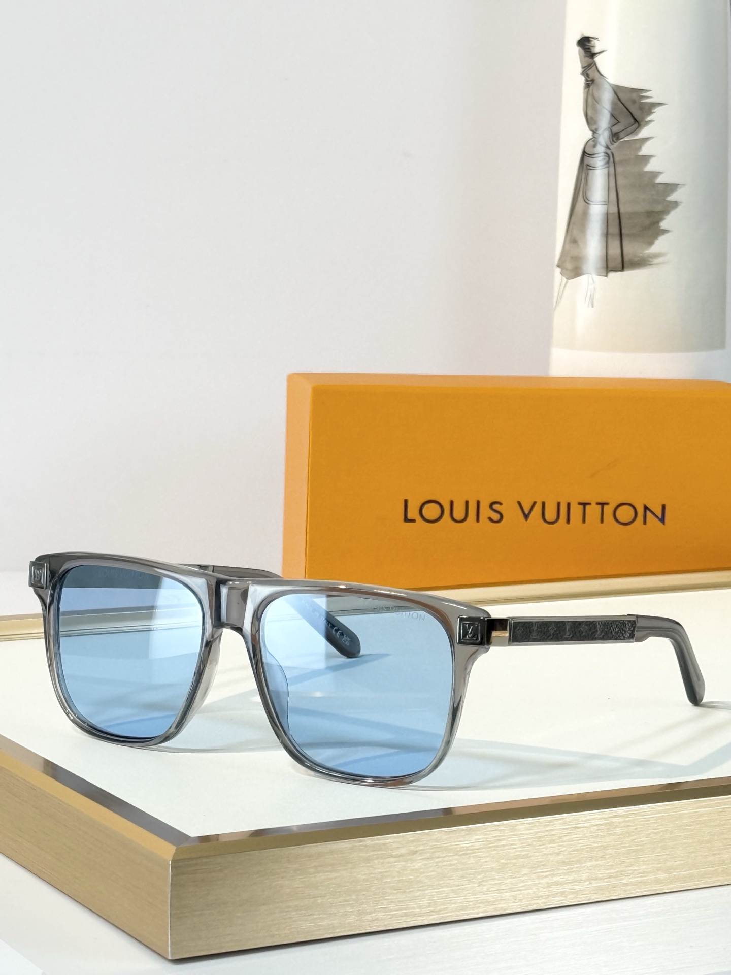 LOUIS VUITTO* MODEL：Z3300U SIZE：57口17-145  