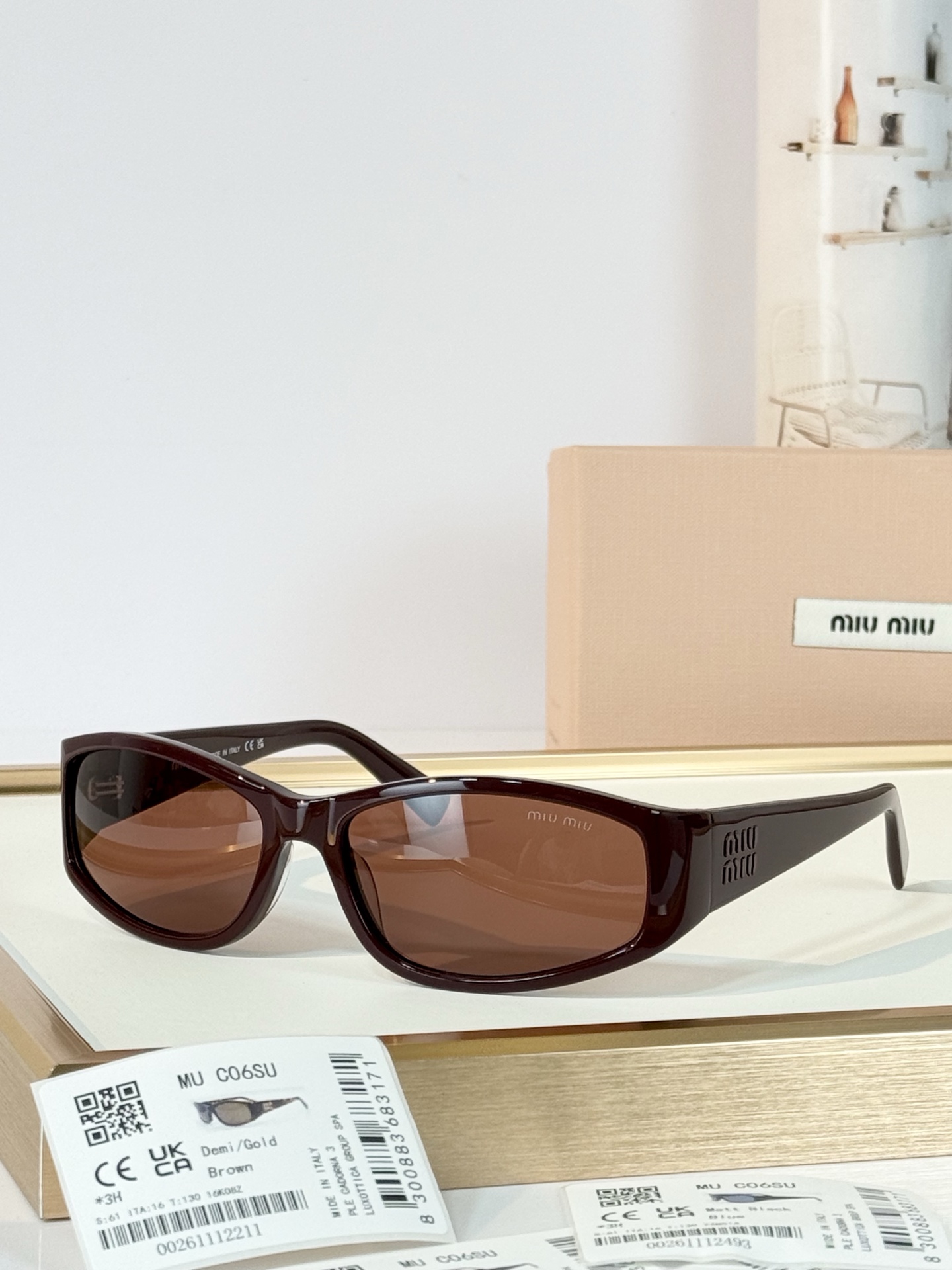 MIUMI* MOD：MU C06S Size：61口16-130  