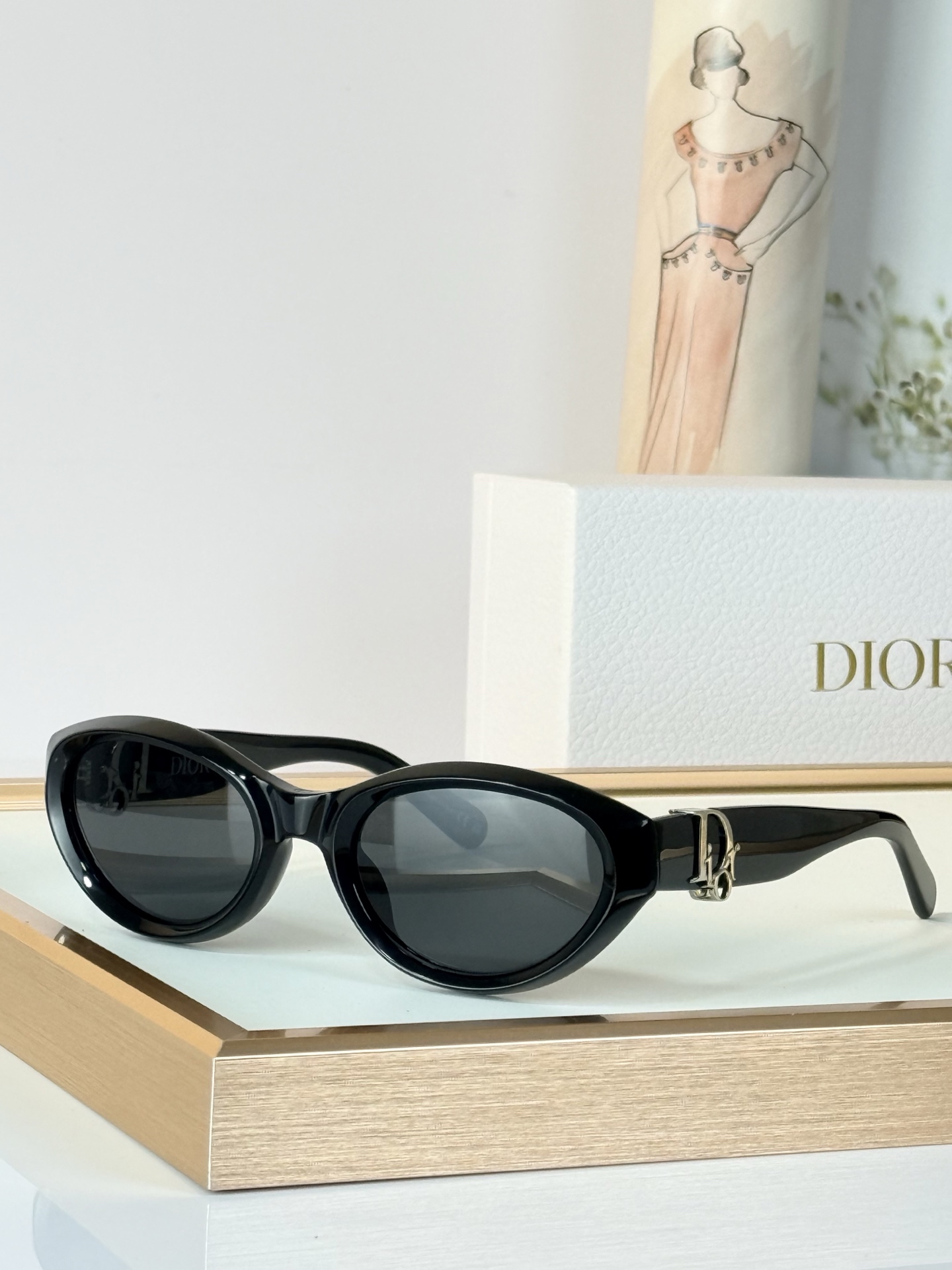 DIOR MODEL：Dior Oblique R1I SIZE：54口22-145  