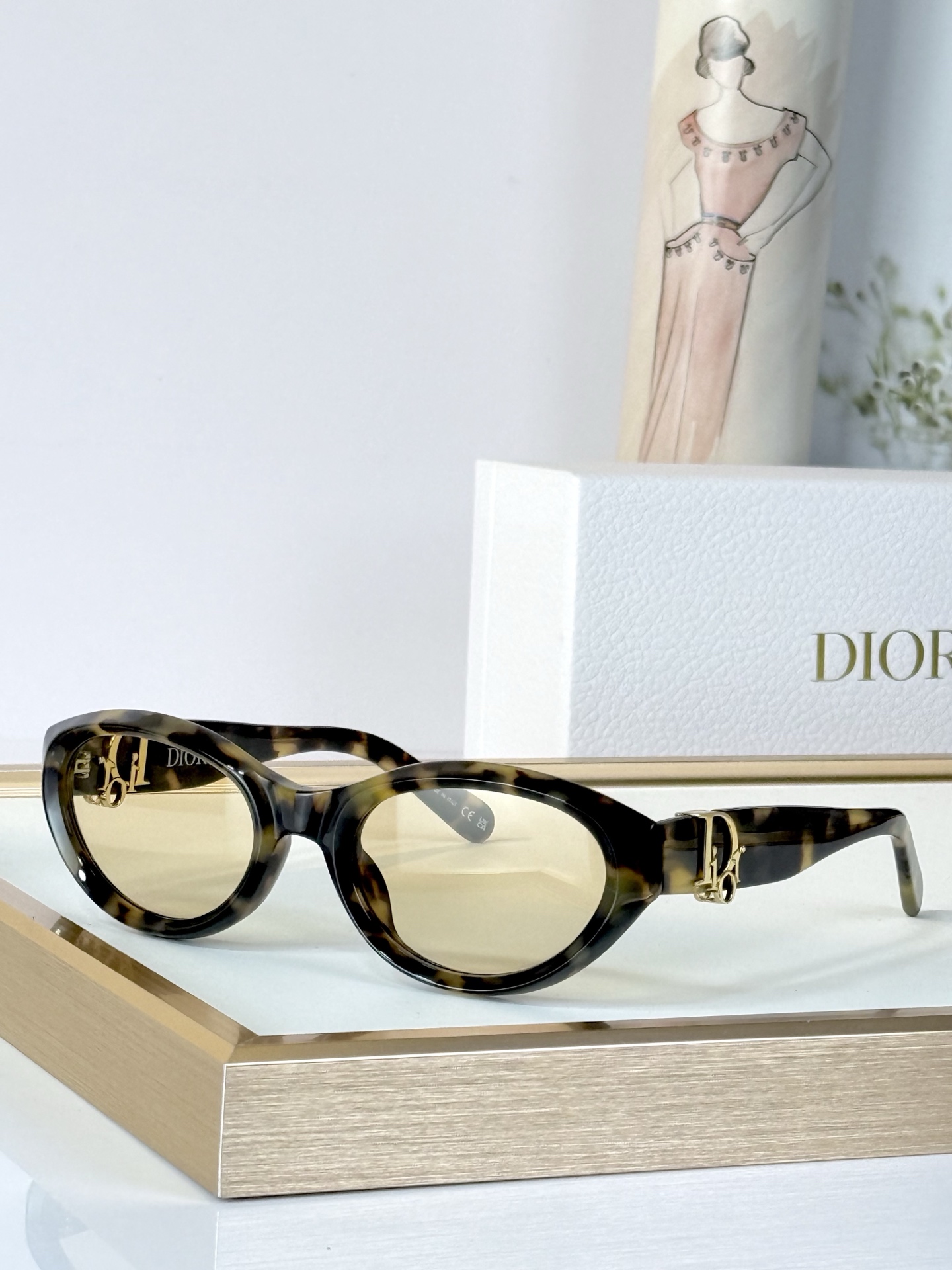 DIOR MODEL：Dior Oblique R1I SIZE：54口22-145  
