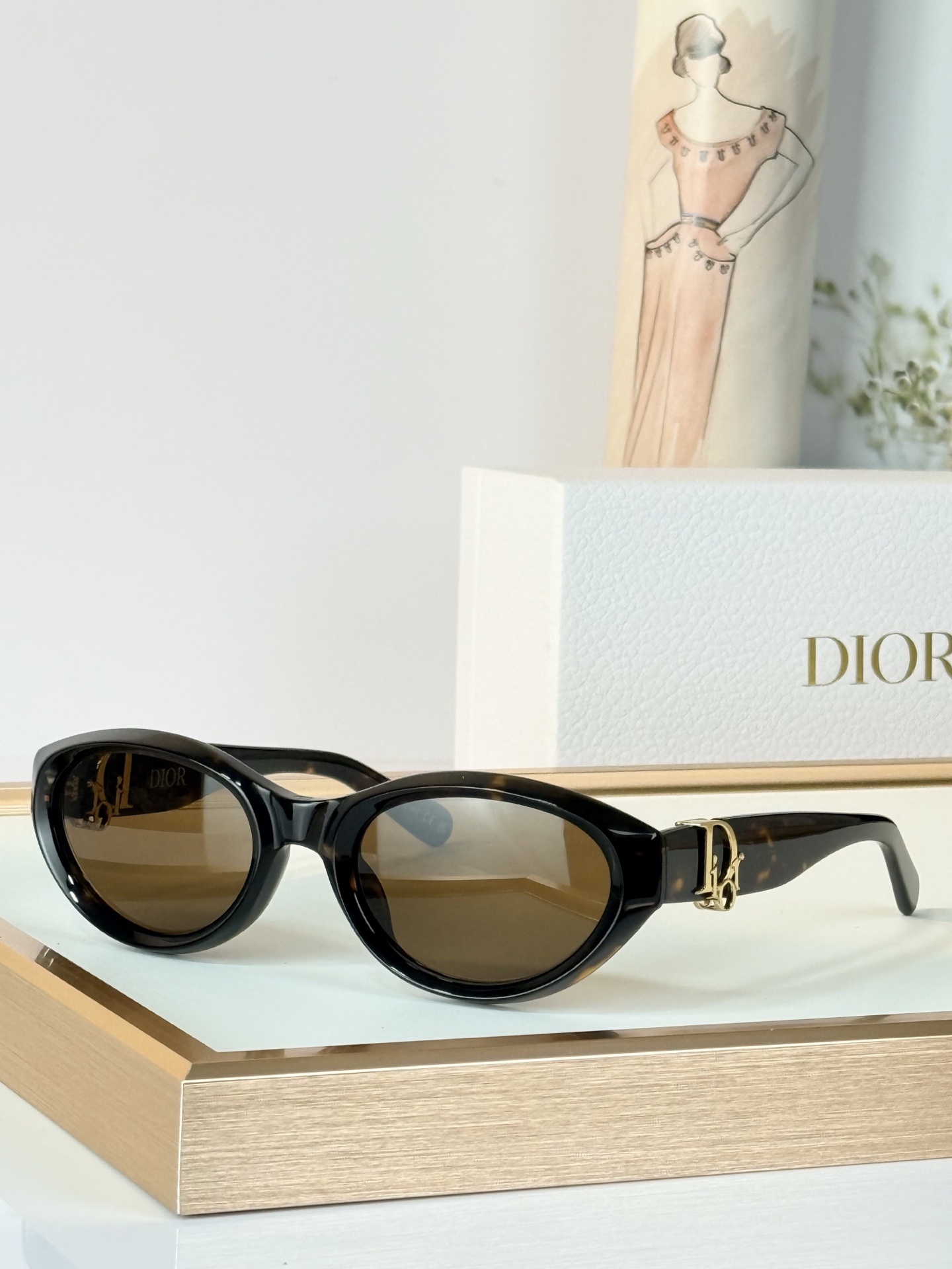 DIOR MODEL：Dior Oblique R1I SIZE：54口22-145  