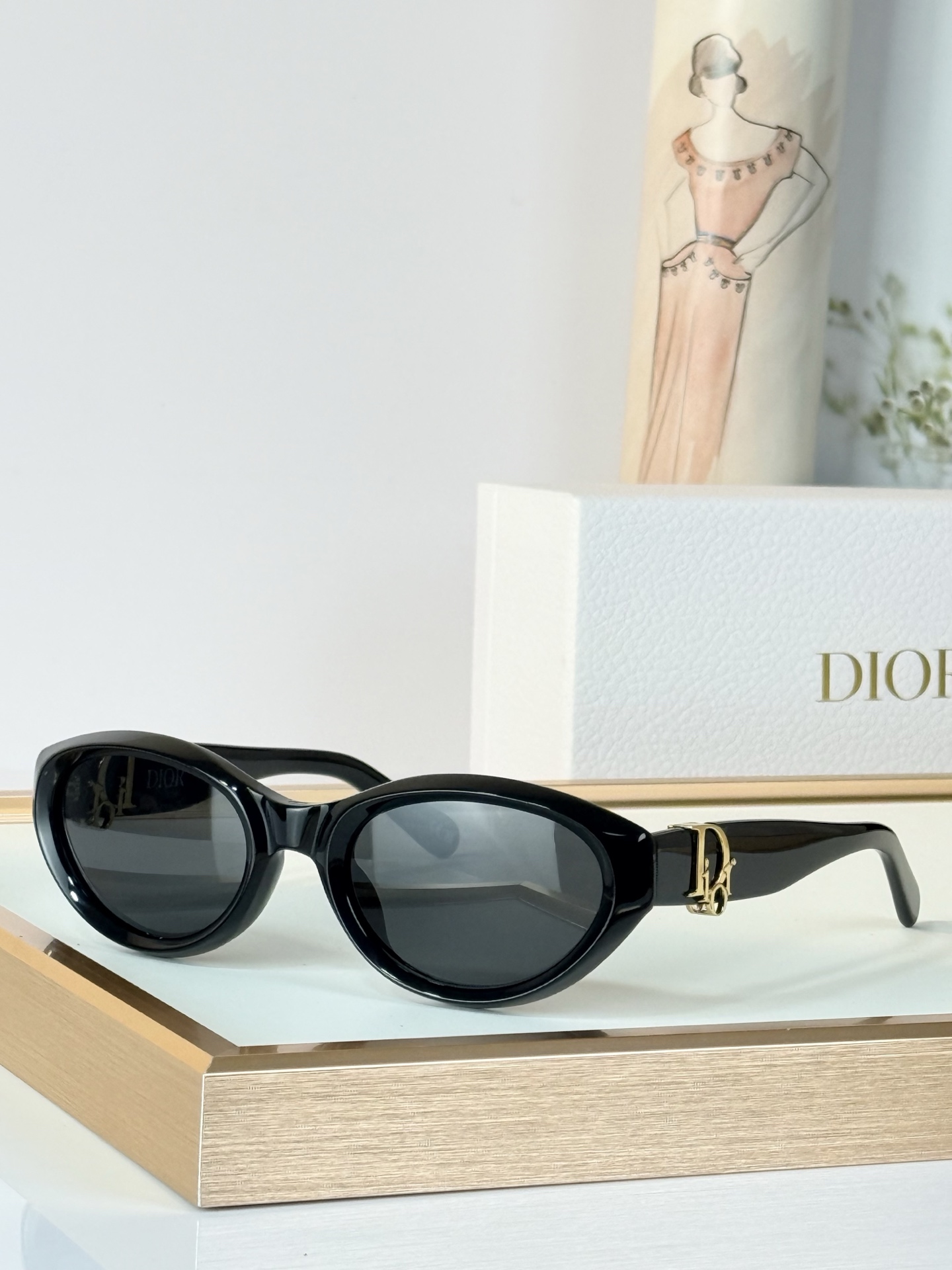 DIOR MODEL：Dior Oblique R1I SIZE：54口22-145  
