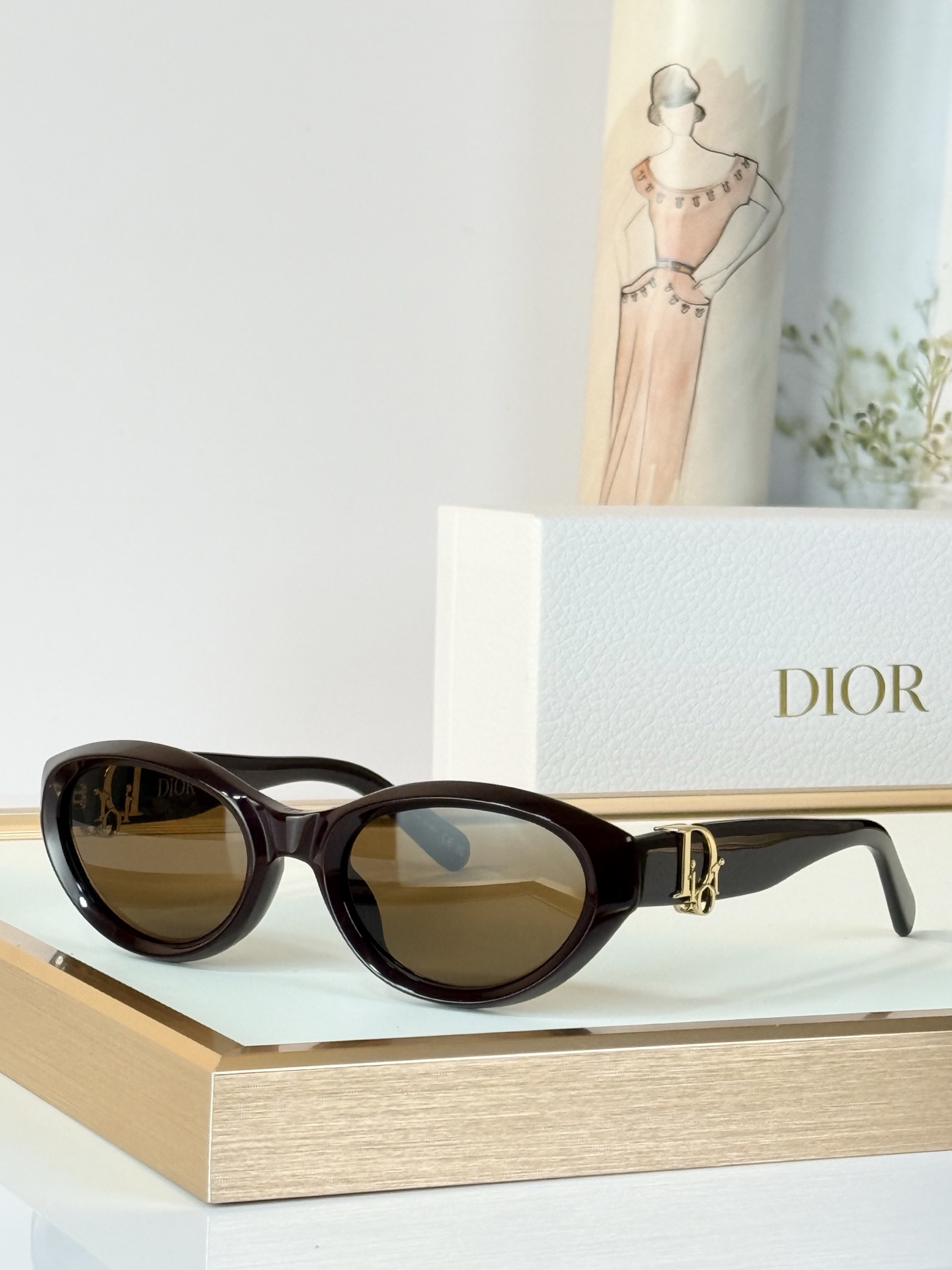 DIOR MODEL：Dior Oblique R1I SIZE：54口22-145  