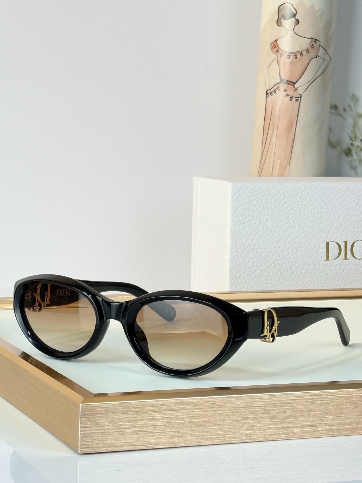 DIOR MODEL：Dior Oblique R1I SIZE：54口22-145  