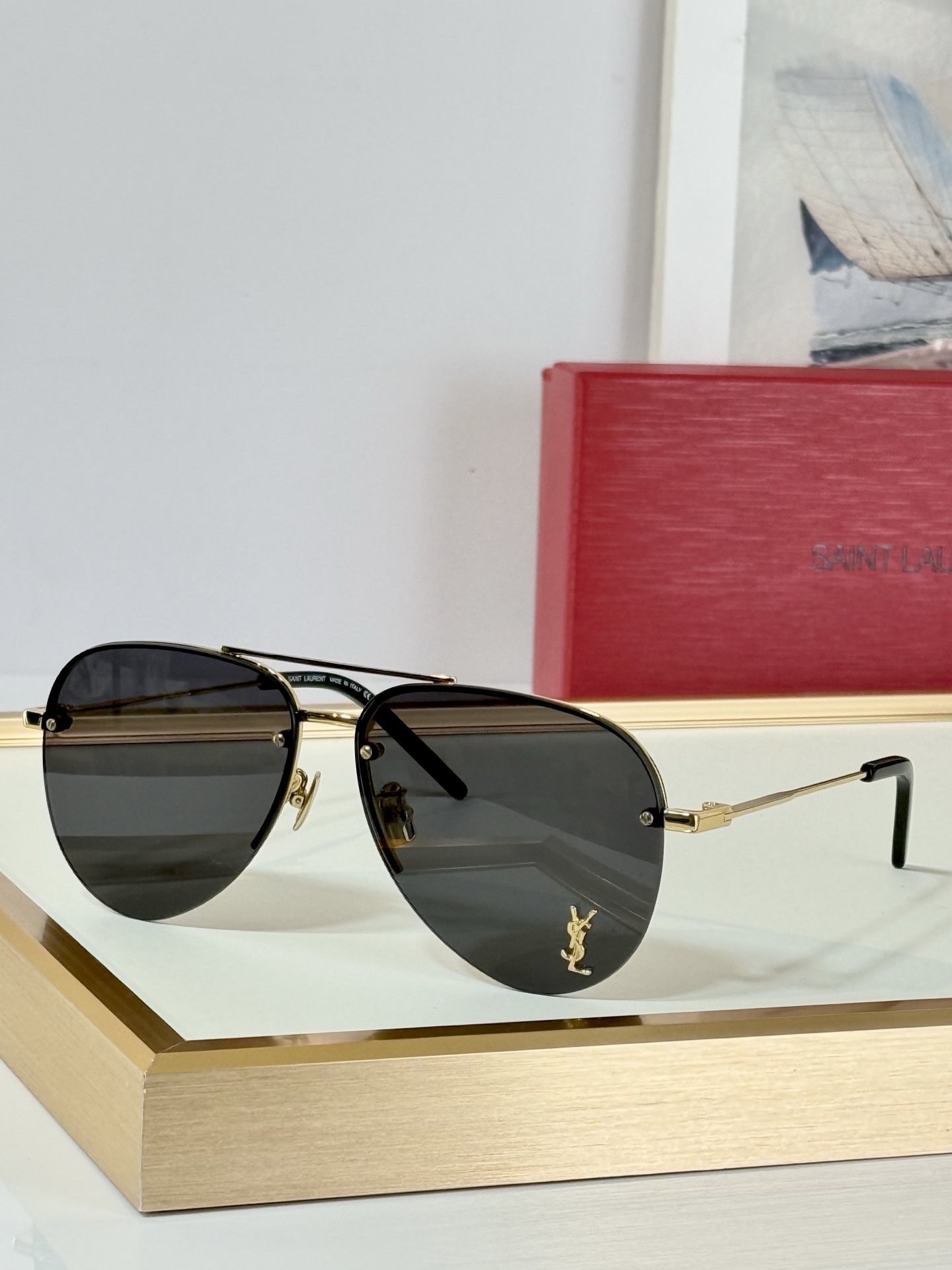 Saint Lauren* Mod：CLASSIC 11M Size：59口13-140  