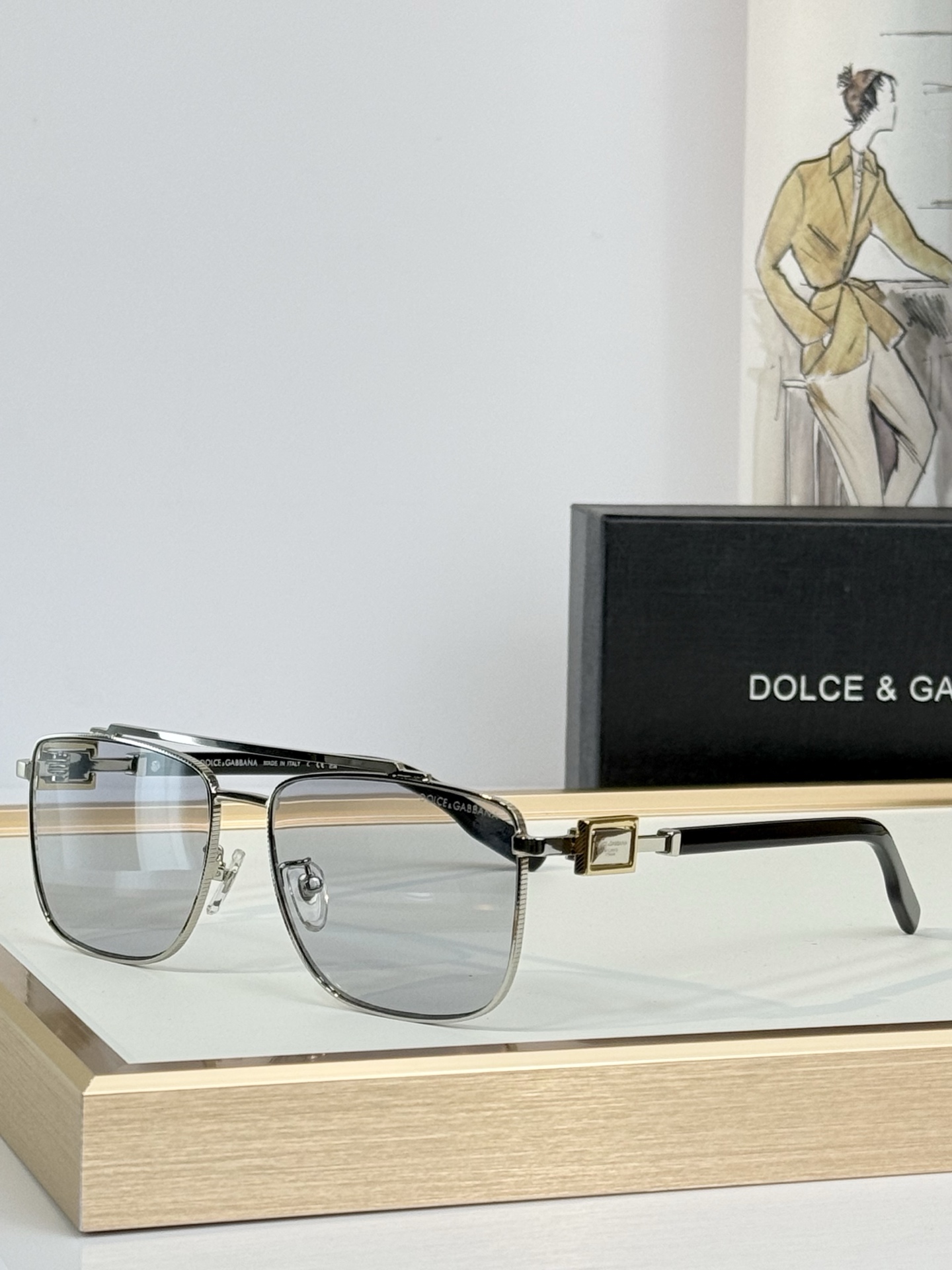 Dolce&Gabban* Mod：DG1368 Size：58口14-145  