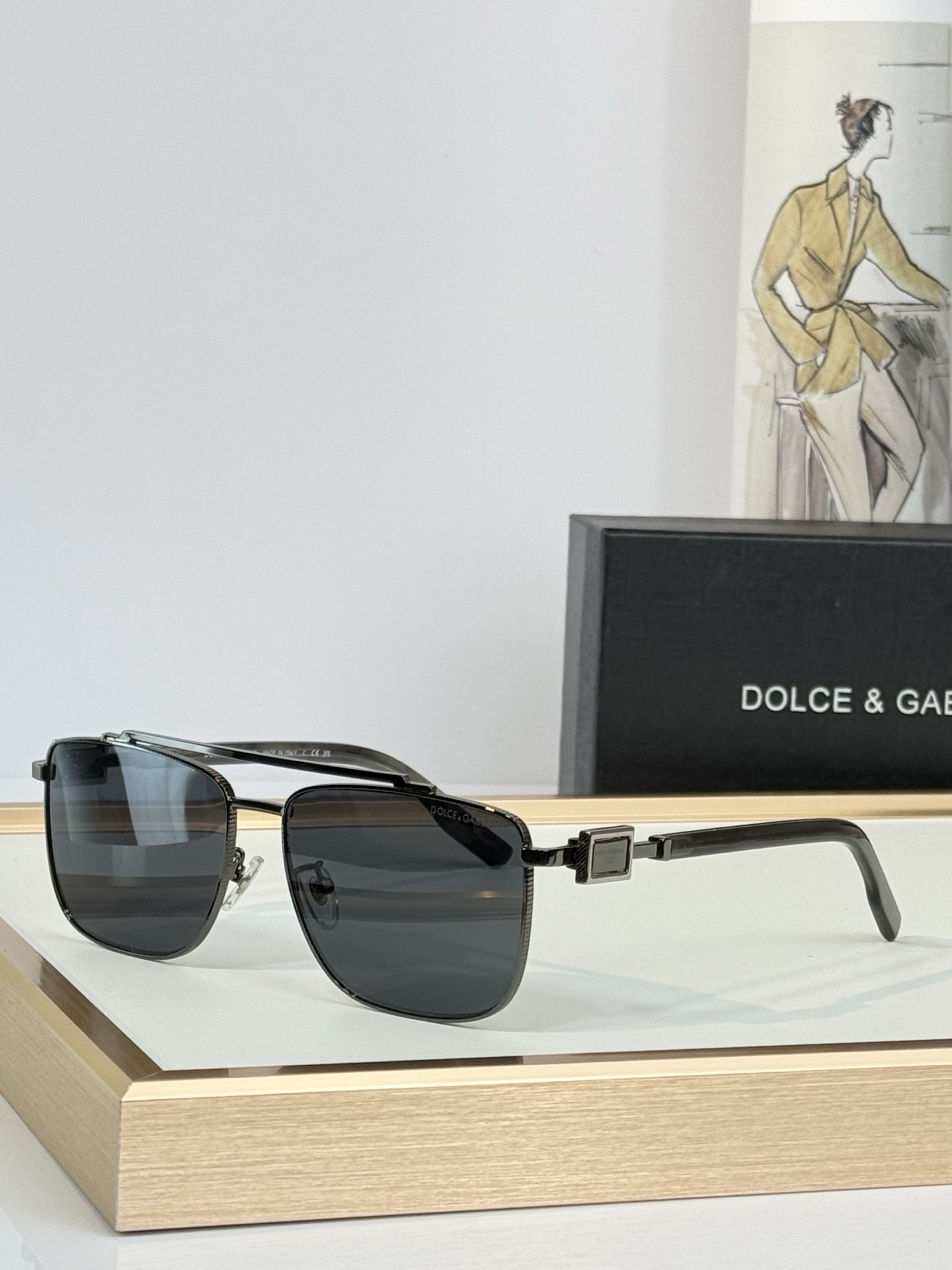 Dolce&Gabban* Mod：DG1368 Size：58口14-145  