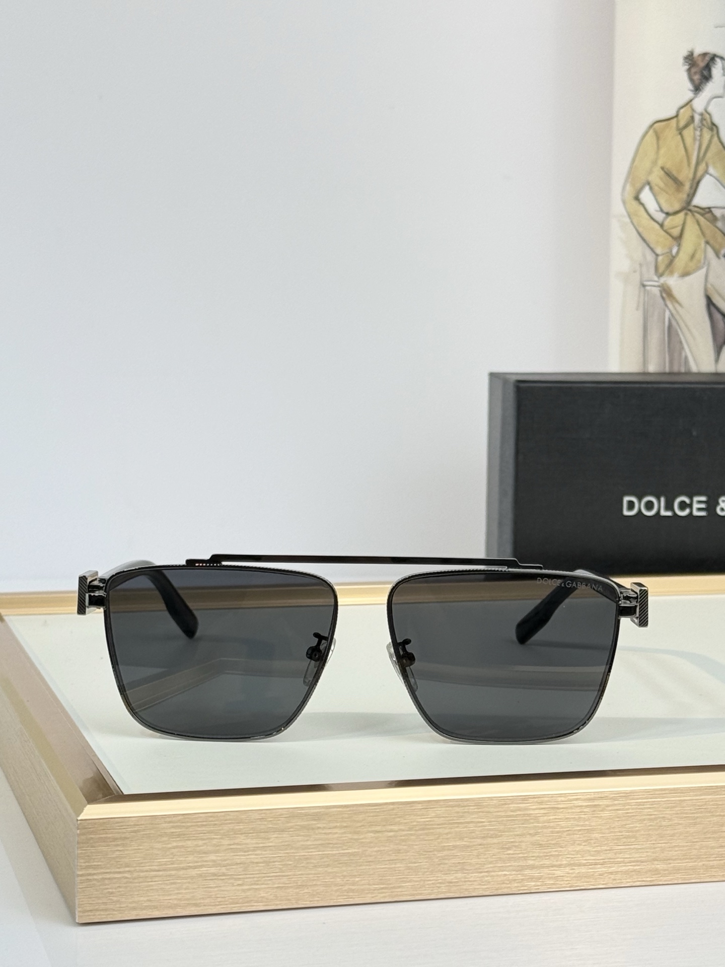 Dolce&Gabban* Mod：DG2336 Size：59口12-145  