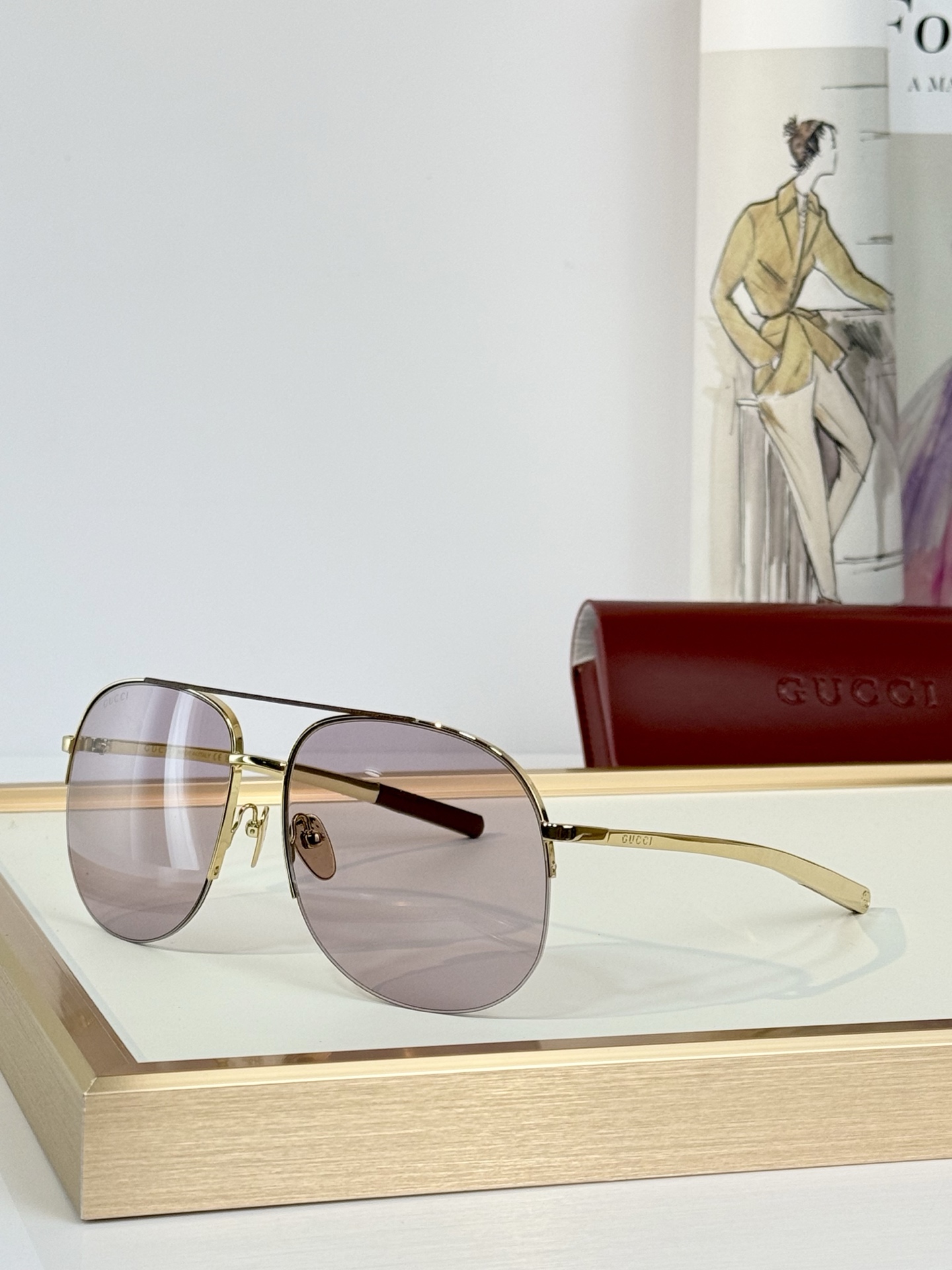 GUCC* MOD：GG2165S Size：61口16-135 