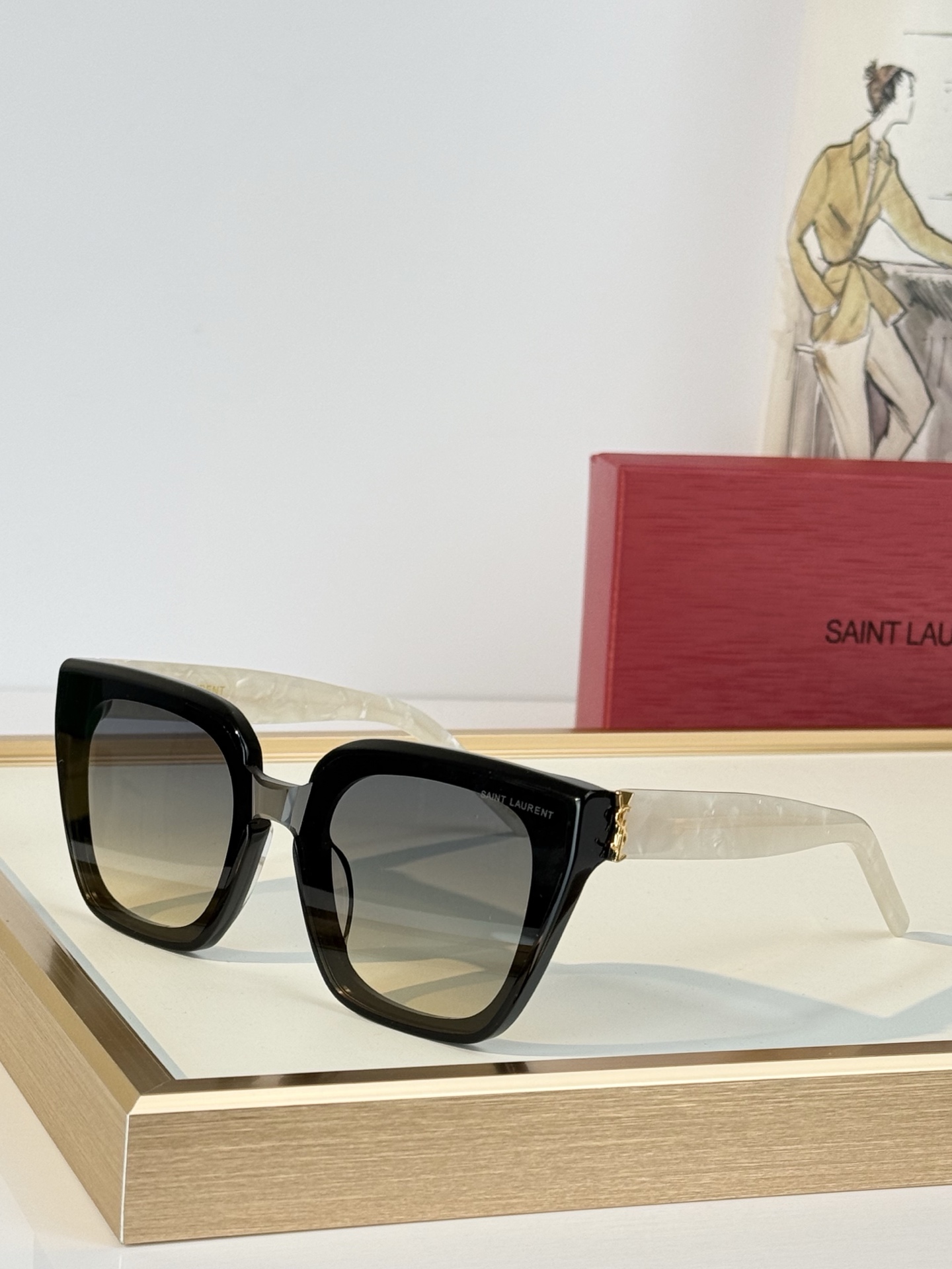 SAINT LAUREN* MODEL：SL 2162 SIZE：51口25-145  