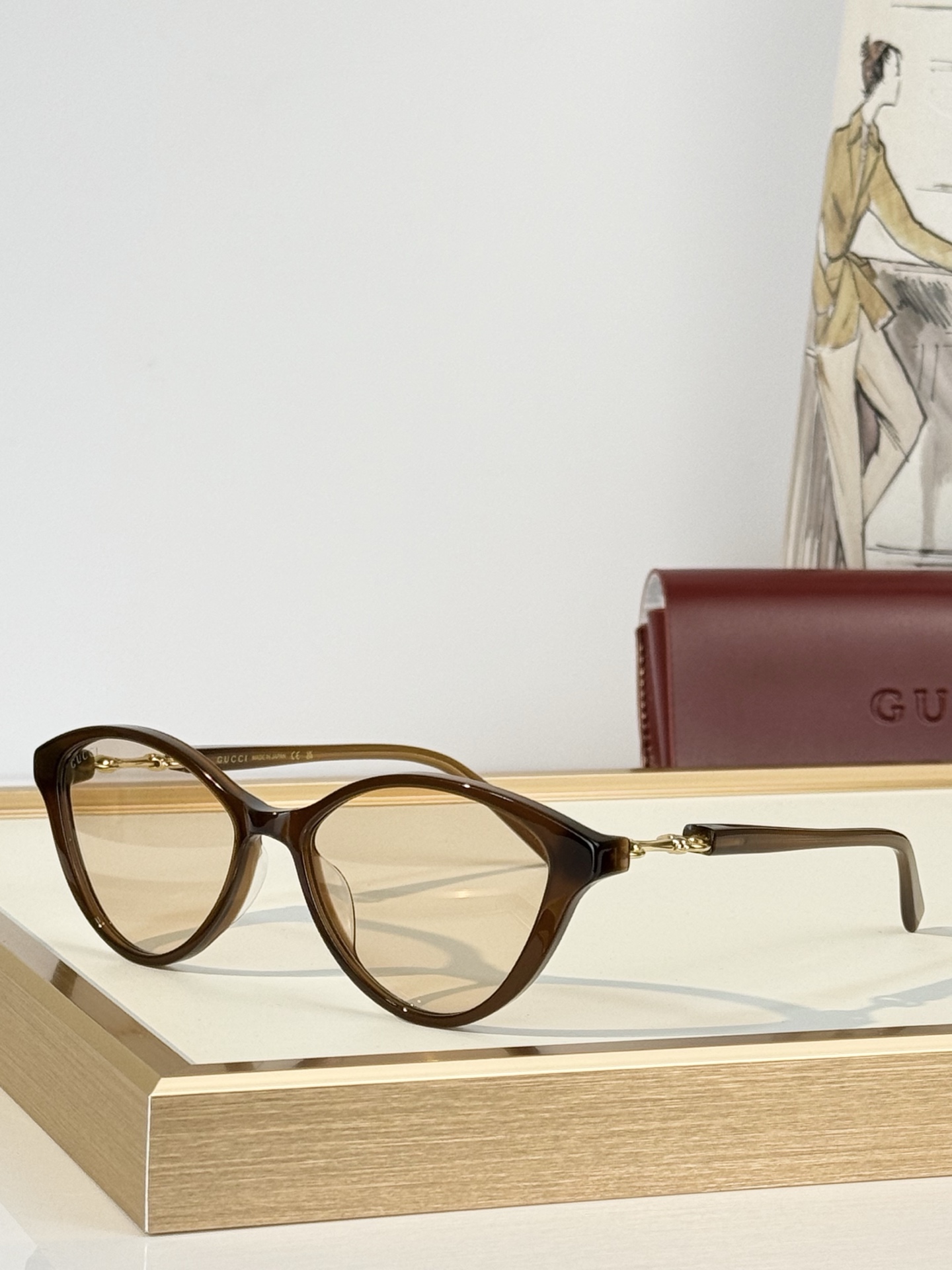 Gucc* Mod ：GG2223S Size ：55口16-140 