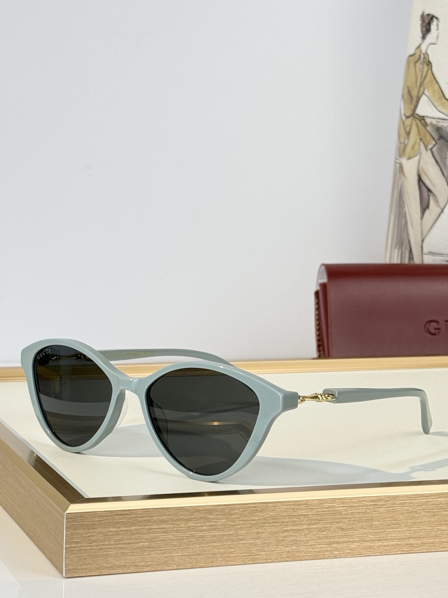 Gucc* Mod ：GG2223S Size ：55口16-140 