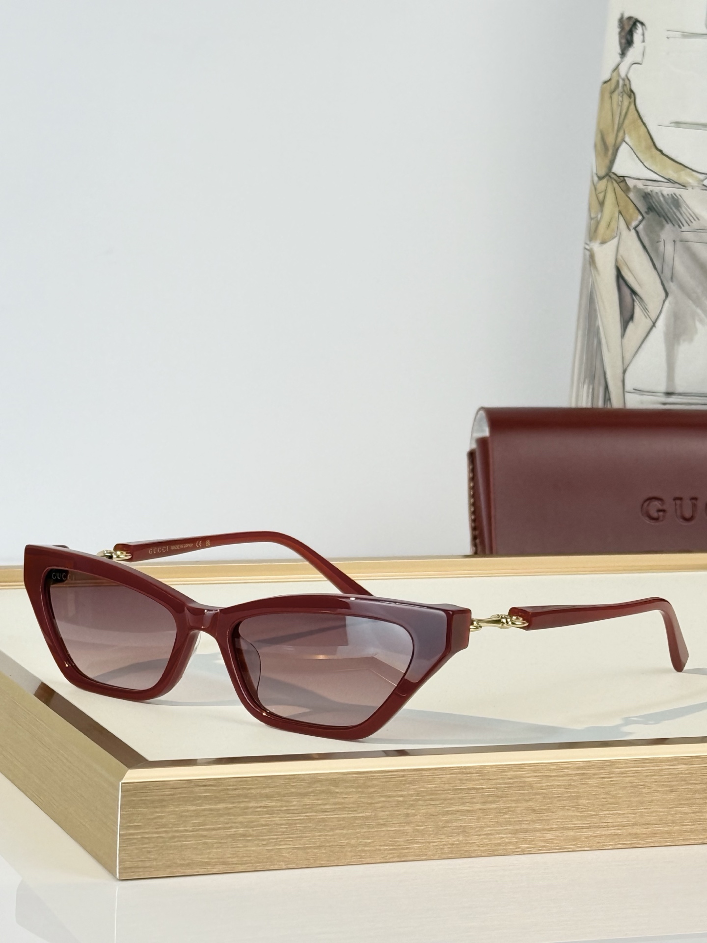GUCC* MODEL：GG2221S SIZE：55口16-140 