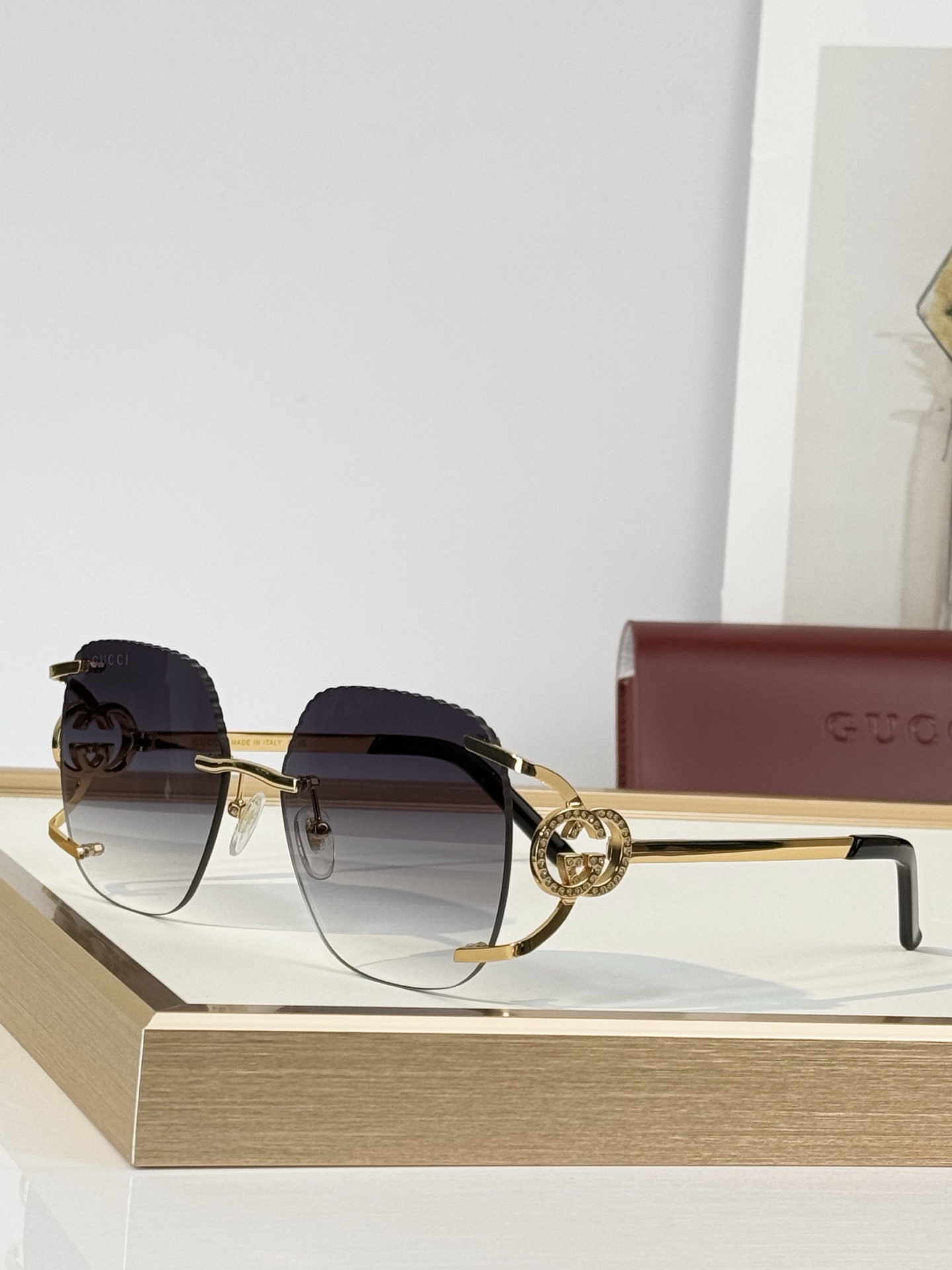 GUCC* MODEL：GG2328 SIZE：58口17-132 
