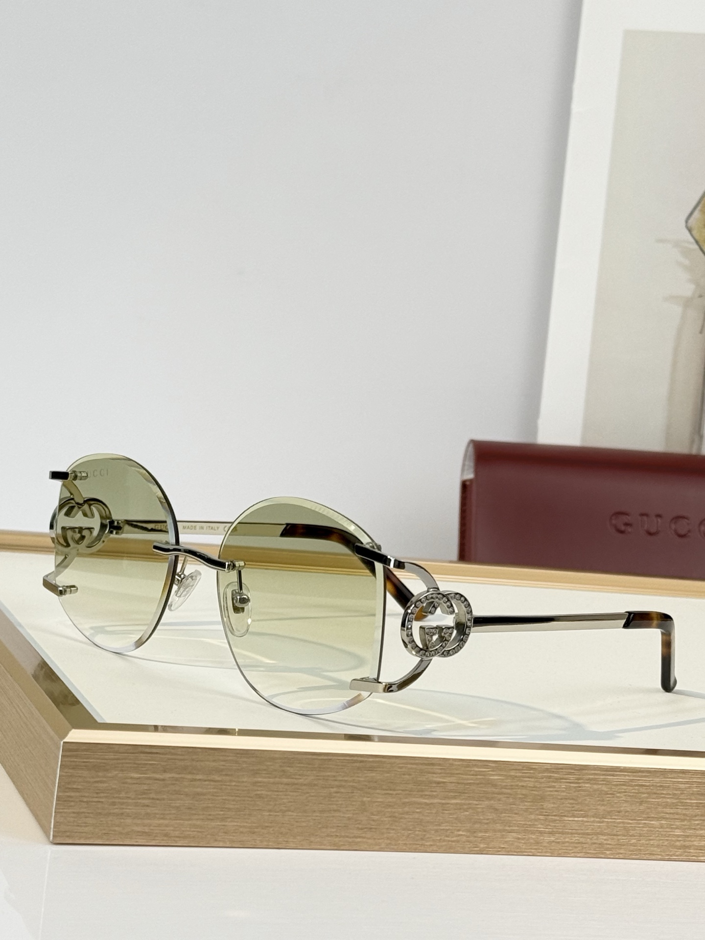 GUCC* MODEL：GG2329 SIZE：57口17-132 