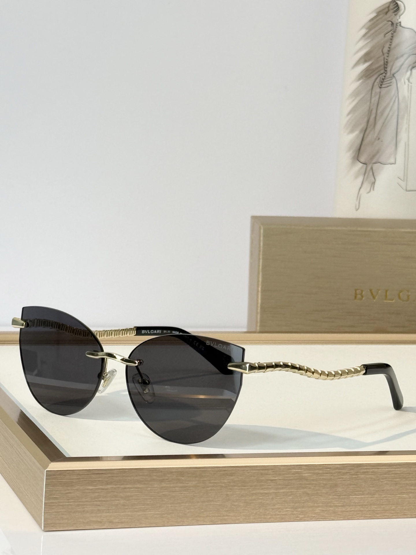 BVLGAR* MODEL：BV50082U SIZE：57口14-140 🆕 