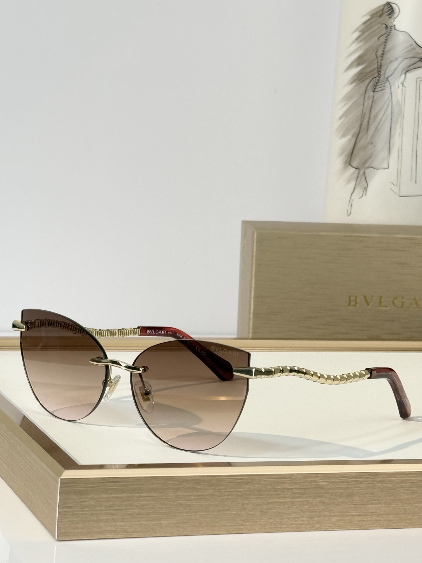 BVLGAR* MODEL：BV50082U SIZE：57口14-140 🆕 